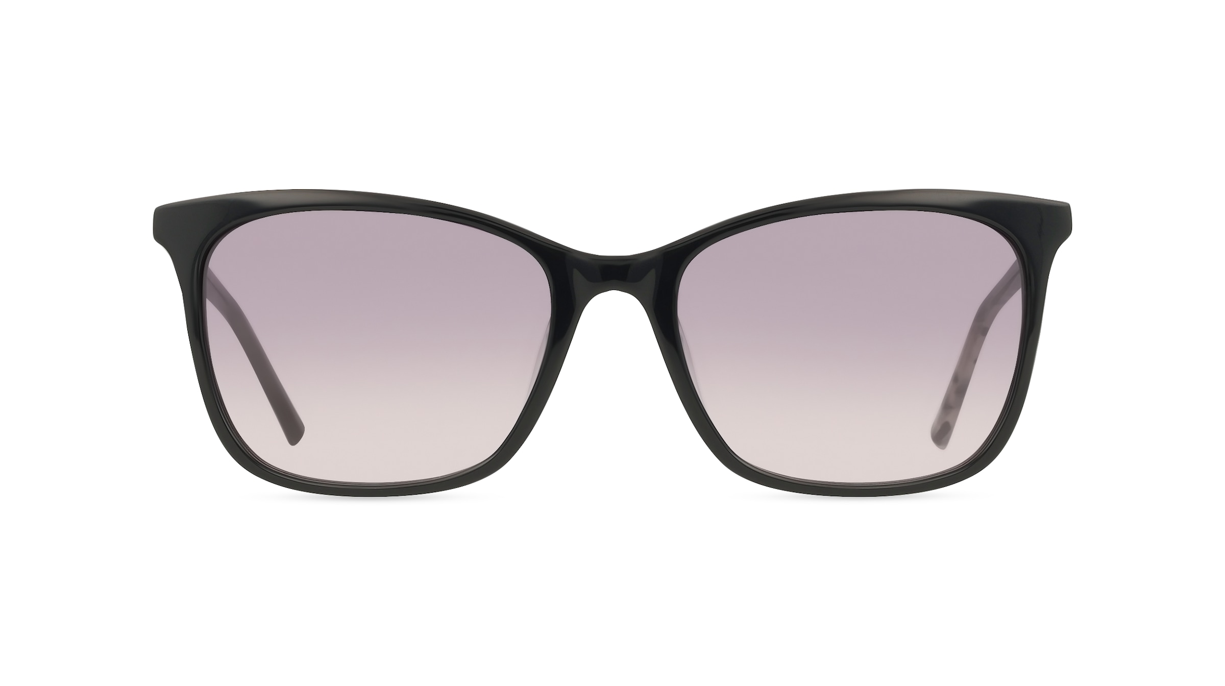 DKNY DK500S Damen-Sonnenbrille Vollrand Eckig Acetat-Gestell, schwarz