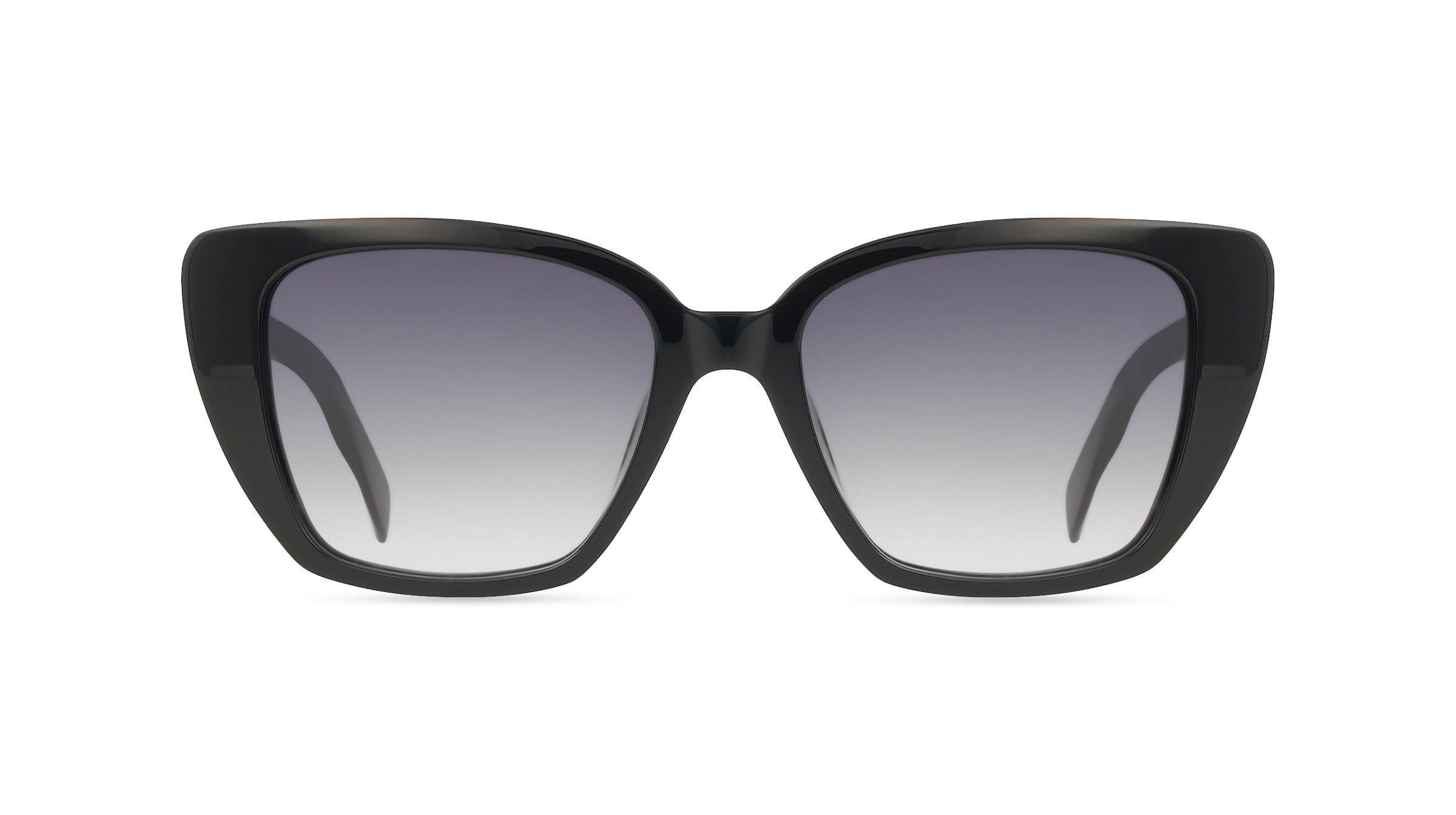 Zadig & Voltaire SZV472 Damen-Sonnenbrille Vollrand Quadratisch Kunststoff-Gestell, schwarz