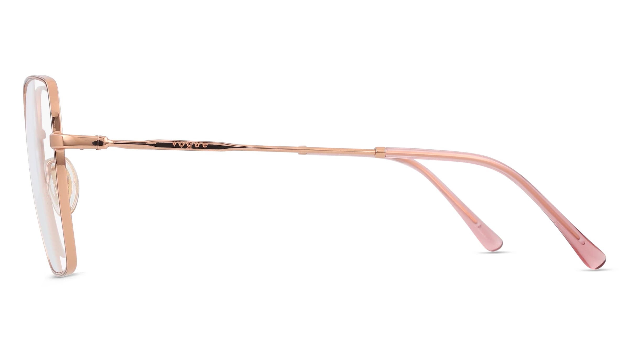 Thumbnail - Vogue VO4274 Damen-Brille inkl. Gläser Vollrand Geometrisch Metall-Gestell 53/17/135, gold