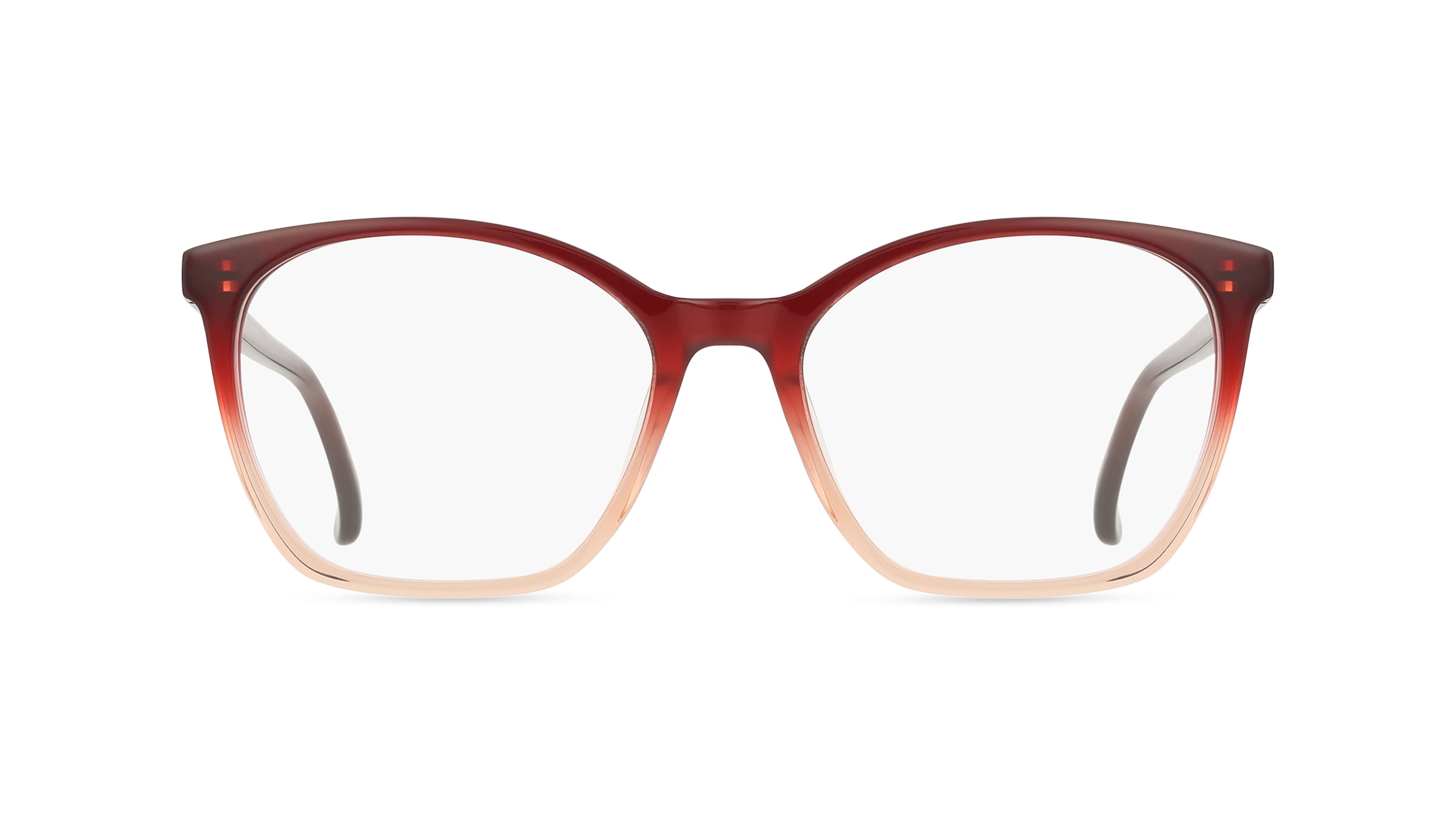 Fielmann ABC 085 FA JULIA Damen-Brille inkl. Gläser Vollrand Butterfly Acetat-Gestell 54mm/17mm/140mm, Rot