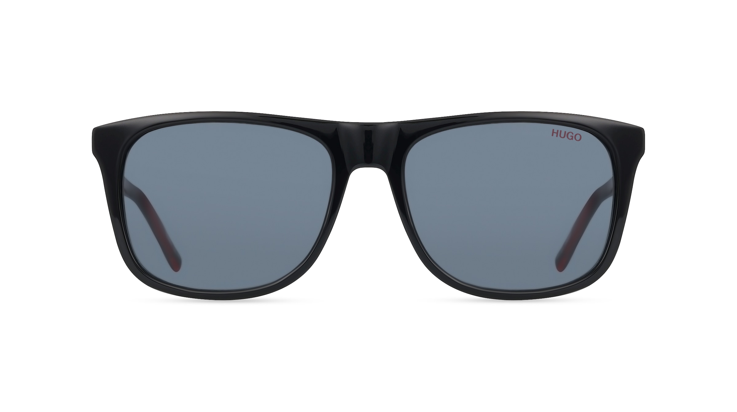 Hugo HG 1194/S Herren-Sonnenbrille Vollrand Eckig Acetat-Gestell, schwarz