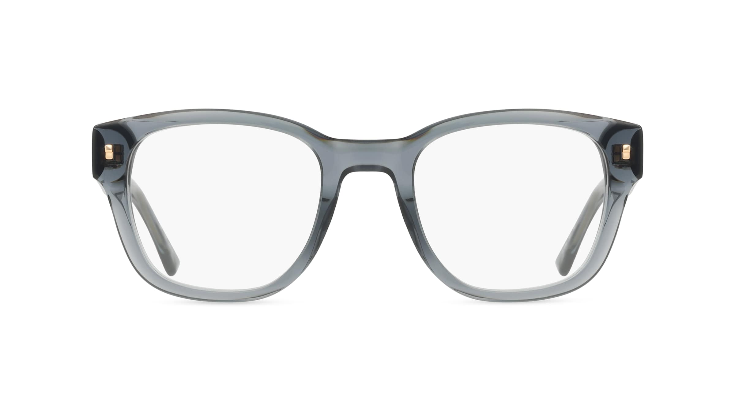 Dsquared2	 D2 0065 Herren-Brille inkl. Gläser Vollrand Eckig Acetat-Gestell 51mm/21mm/145mm, grau