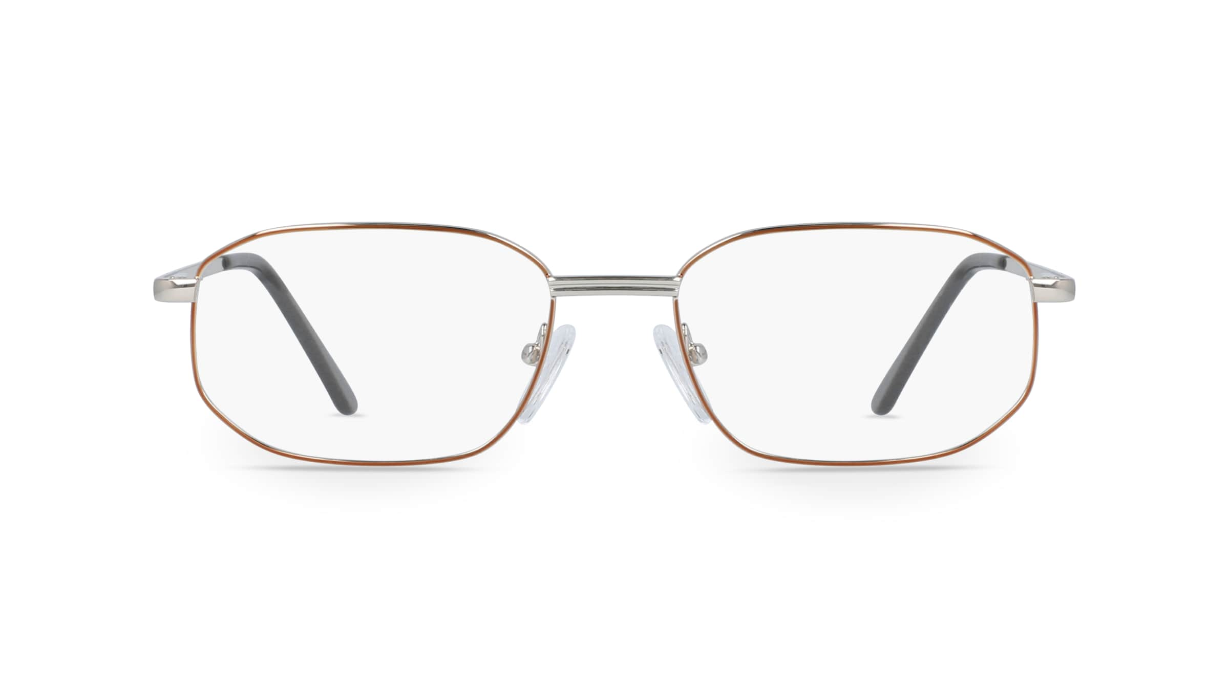 Fielmann BD 148 FLEX TR Herren-Brille inkl. Gläser Vollrand Eckig Metall-Gestell 52mm/17mm/140mm, gold