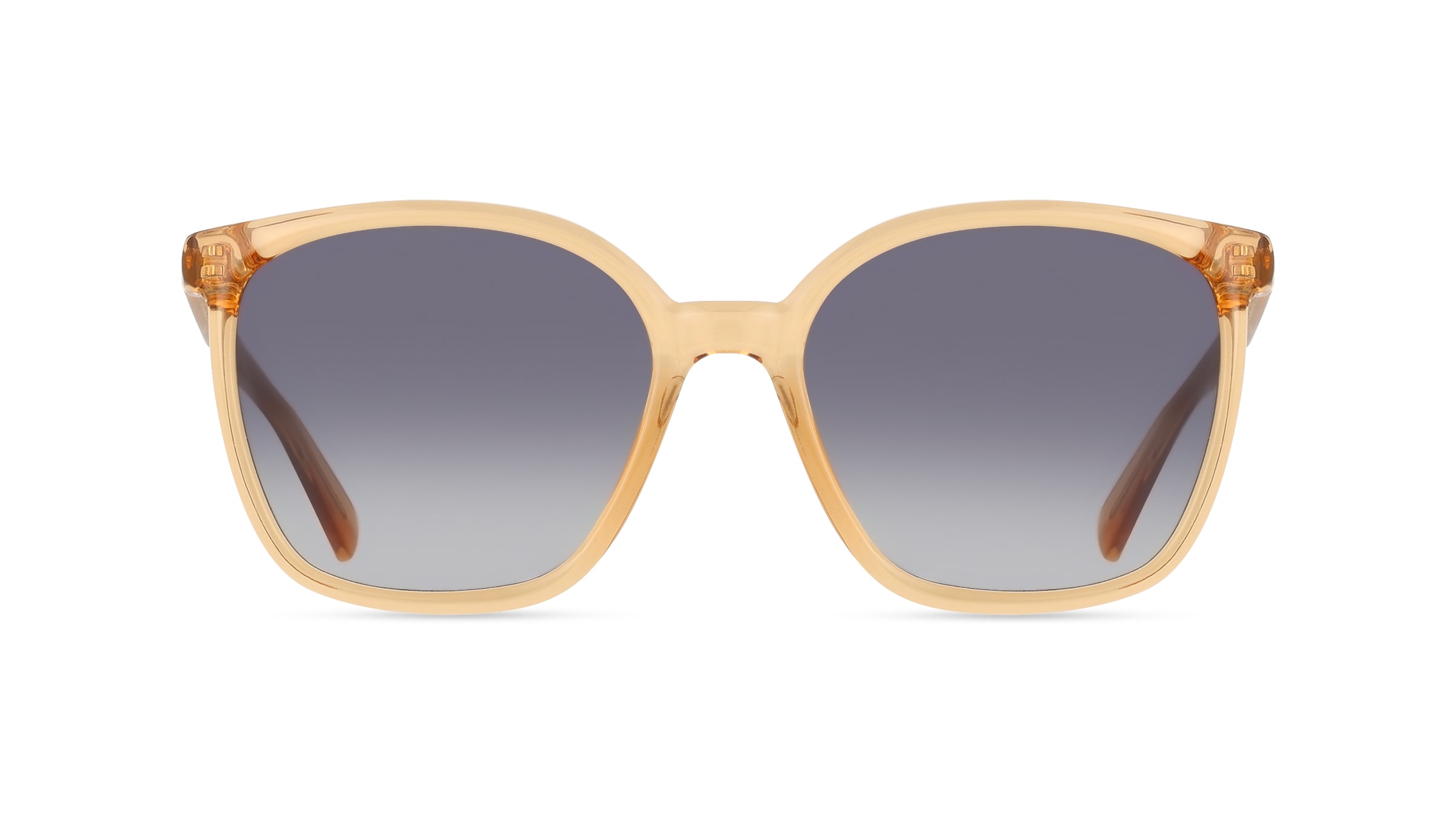 Fielmann LD 054 SUN FA HELENA Damen-Sonnenbrille Vollrand Quadratisch Acetat Spritzguss-Gestell, Gelb