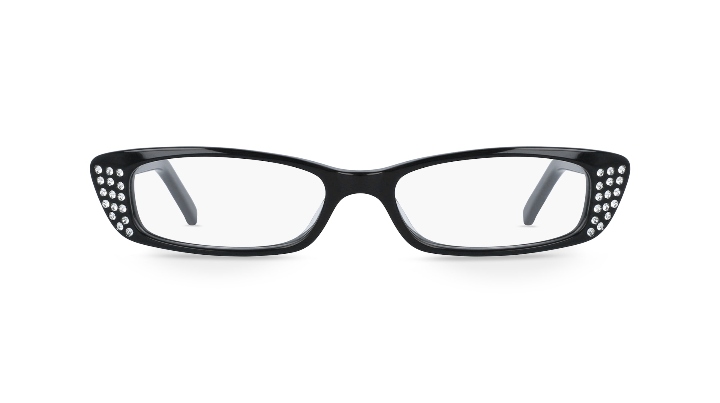 Fielmann AZZURO 016 FA Damen-Brille inkl. Gläser Vollrand Eckig Acetat-Gestell 50mm/16mm/135mm, schwarz