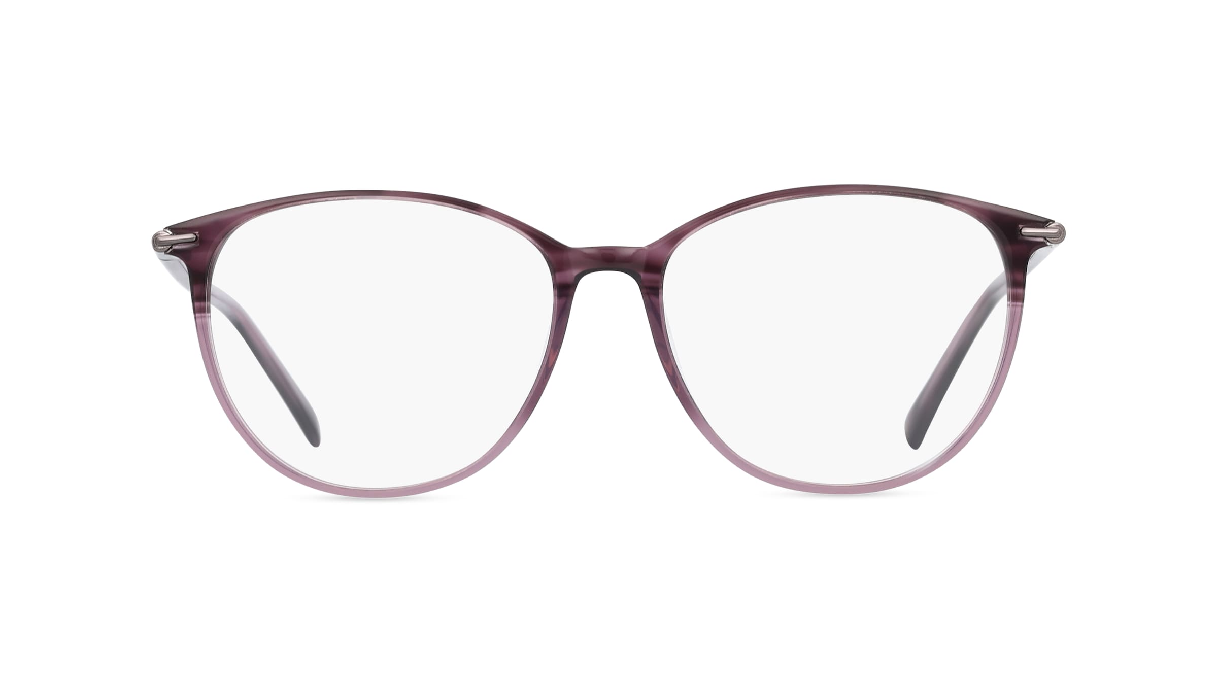 Jette 7914 Damen-Brille inkl. Gläser Vollrand Butterfly Kunststoff-Gestell 53mm/16mm/135mm, lila