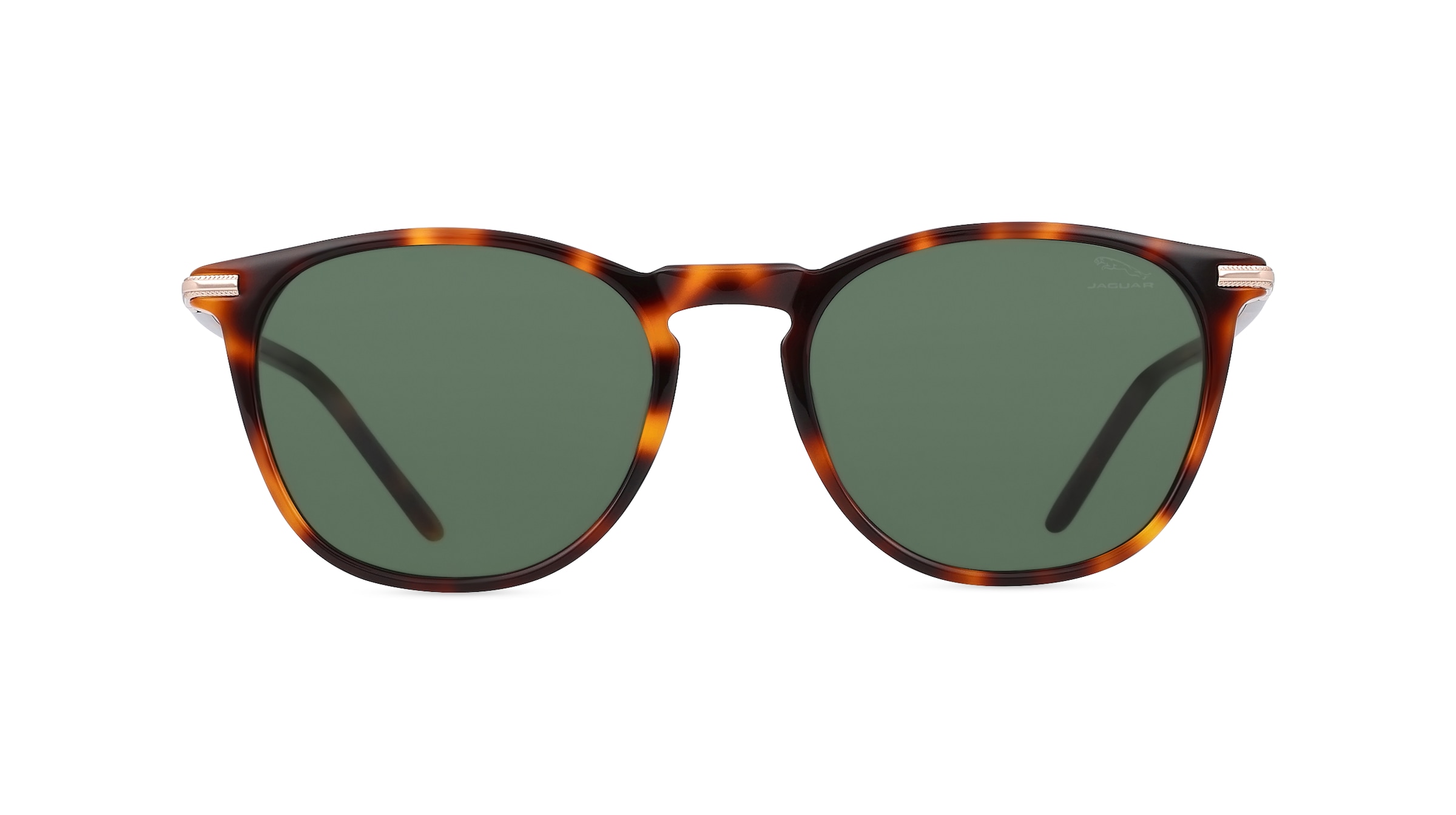 Jaguar J 7279 Unisex-Sonnenbrille Vollrand Panto Kunststoff-Gestell, braun