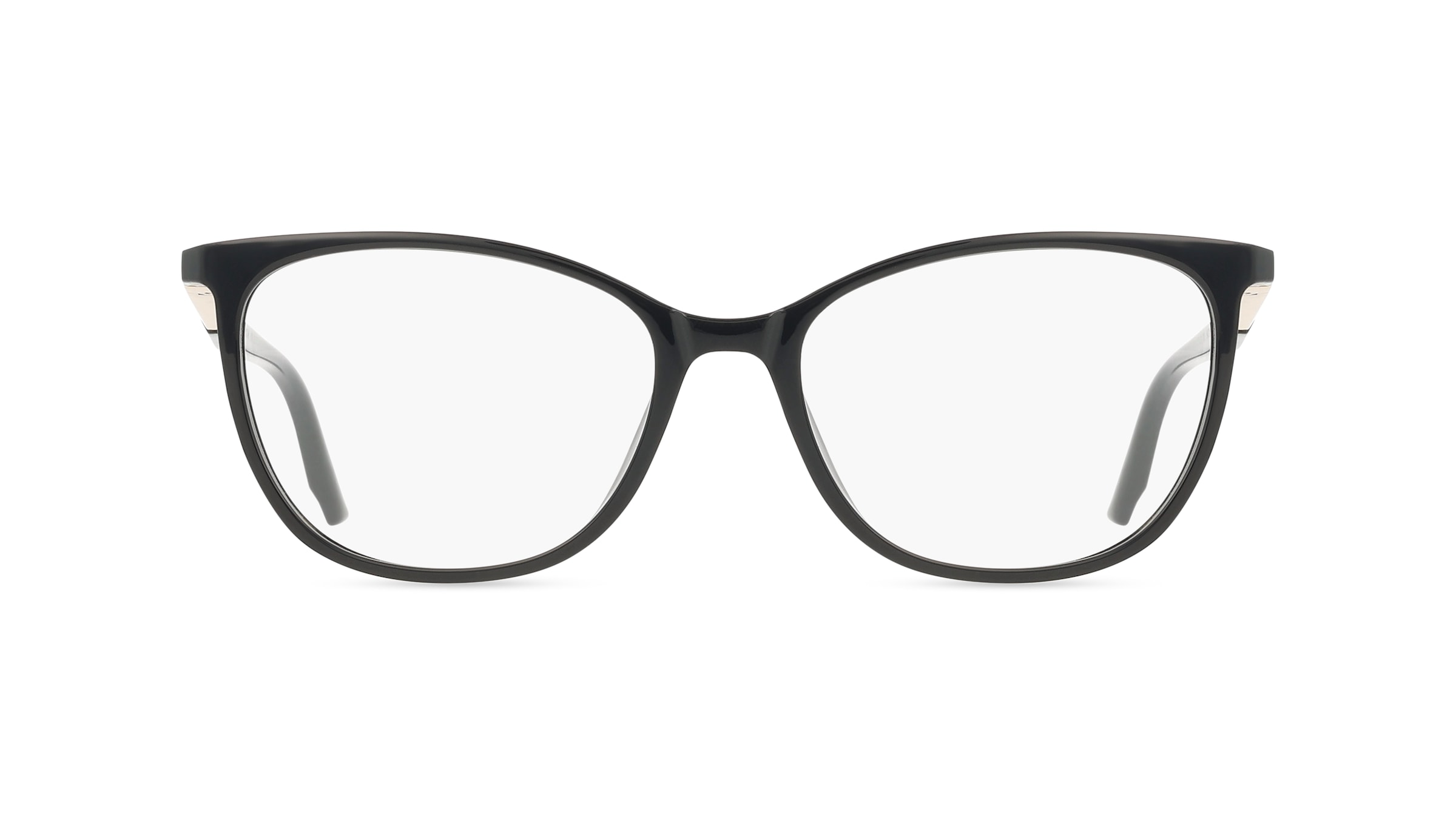 Calvin Klein CK25512 Unisex-Brille inkl. Gläser Vollrand Cateye Kunststoff-Gestell 54/16/145, schwarz