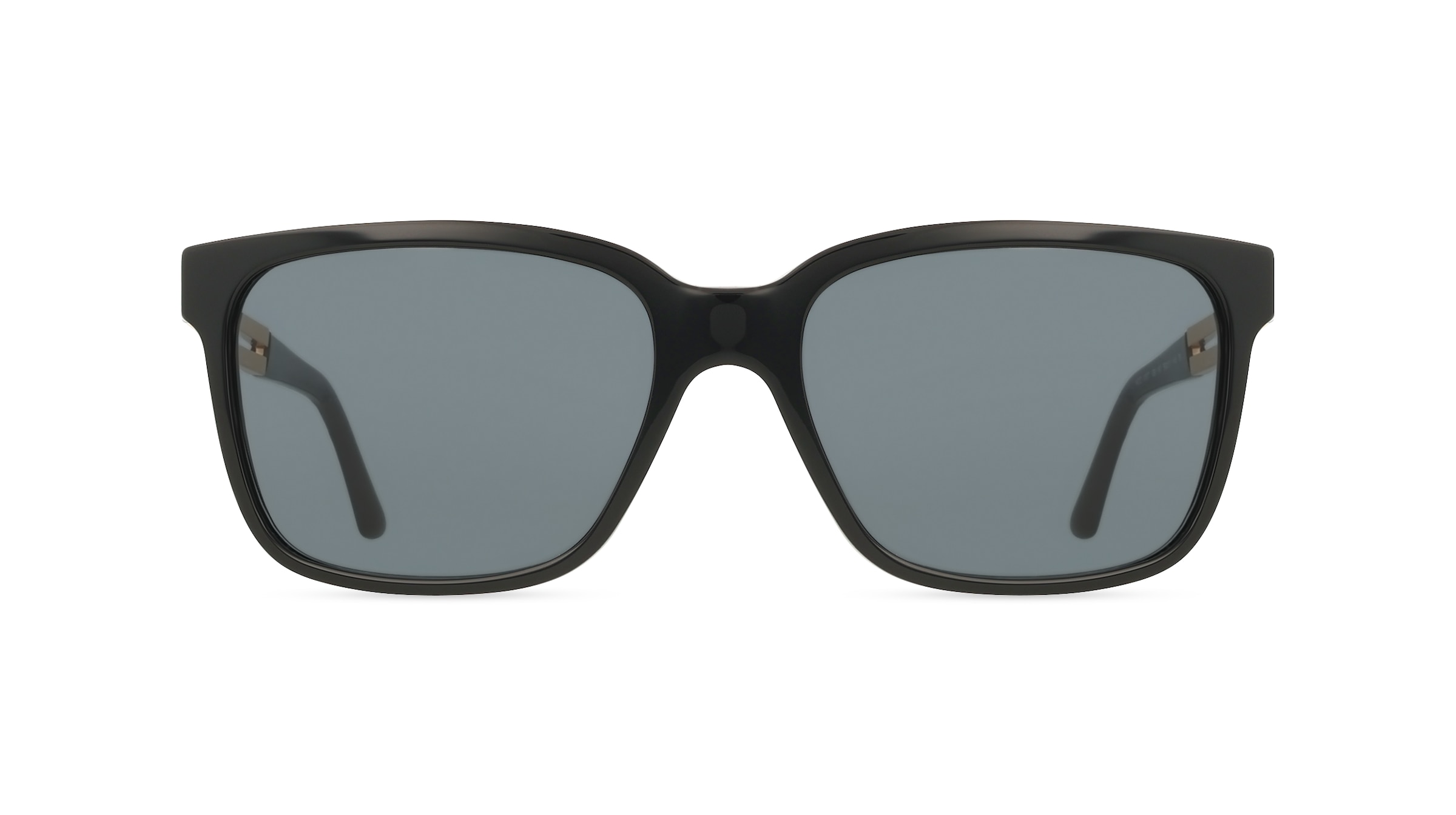 Versace VE4307 Herren-Sonnenbrille Vollrand Rechteckig Acetat-Gestell, schwarz