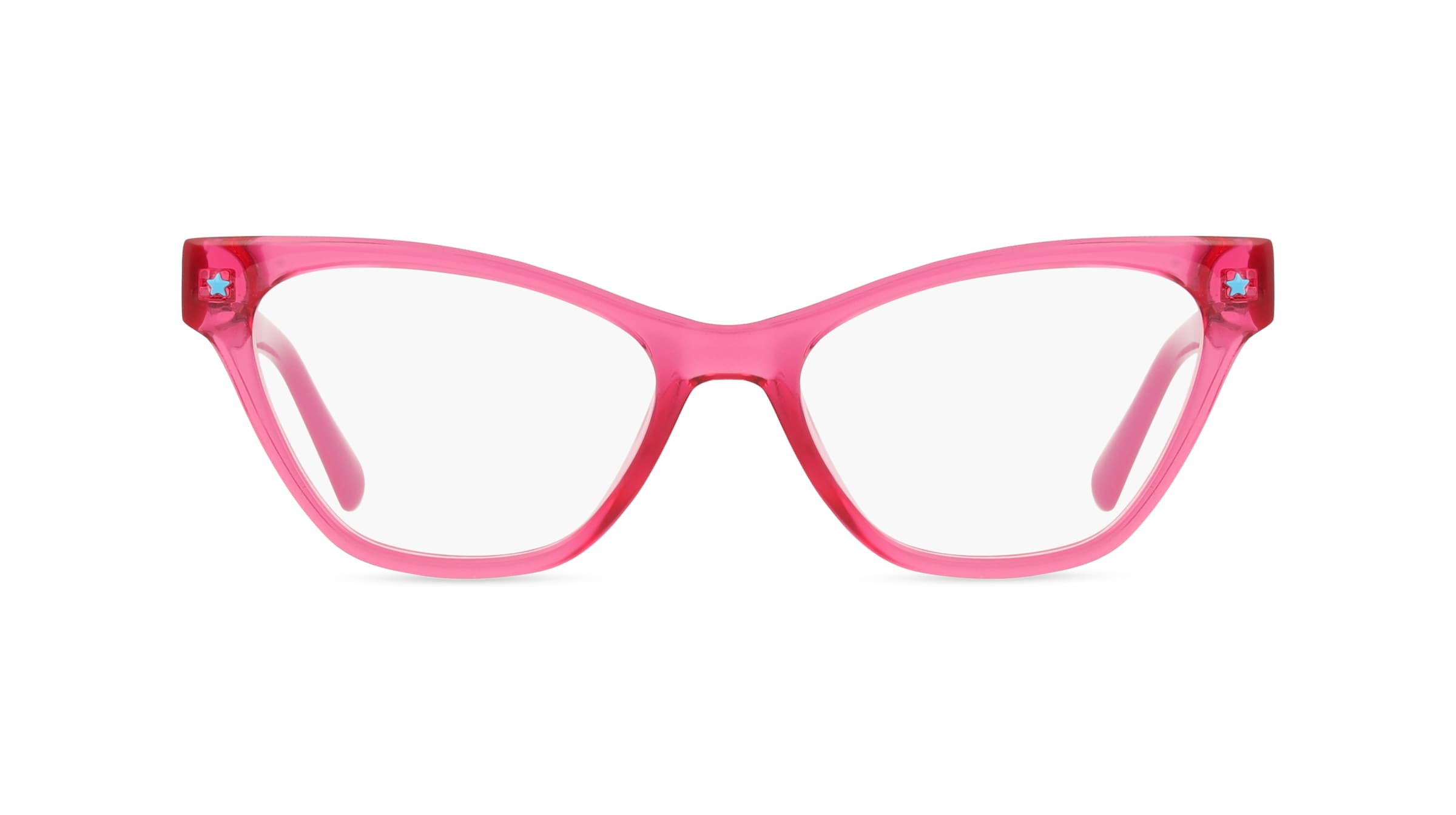 Chiara Ferragni CF 7019 Damen-Brille inkl. Gläser Vollrand Butterfly Kunststoff-Gestell 52mm/17mm/140mm, pink