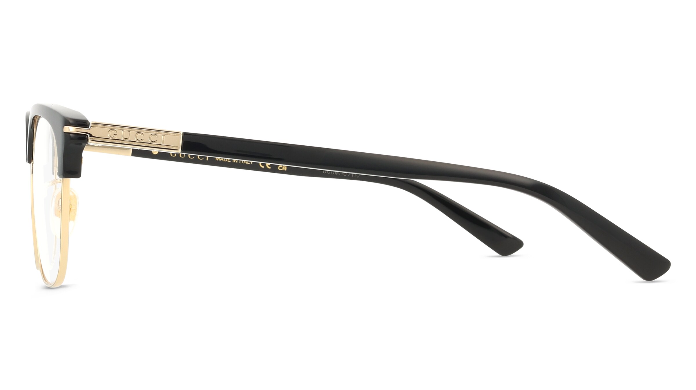 Thumbnail - Gucci GG1901OA Herren-Brille inkl. Gläser Vollrand Rund Acetat-Gestell 54/19/145, schwarz