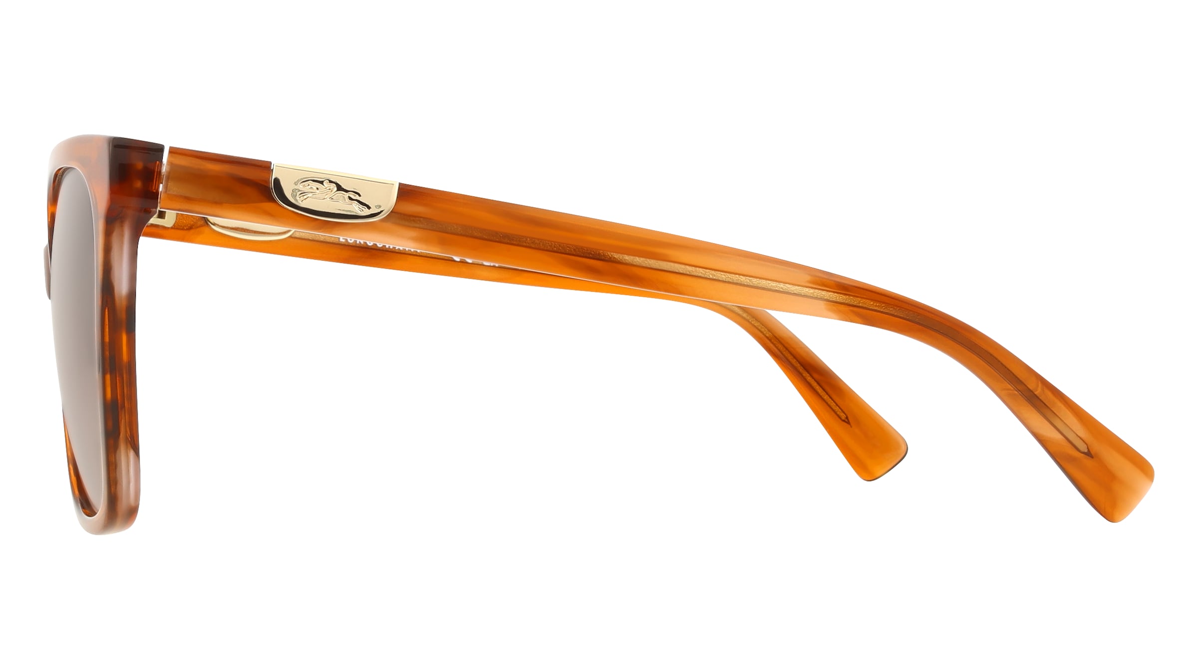 Thumbnail - Longchamp LO772SN Damen-Sonnenbrille Vollrand Butterfly Acetat-Gestell, braun