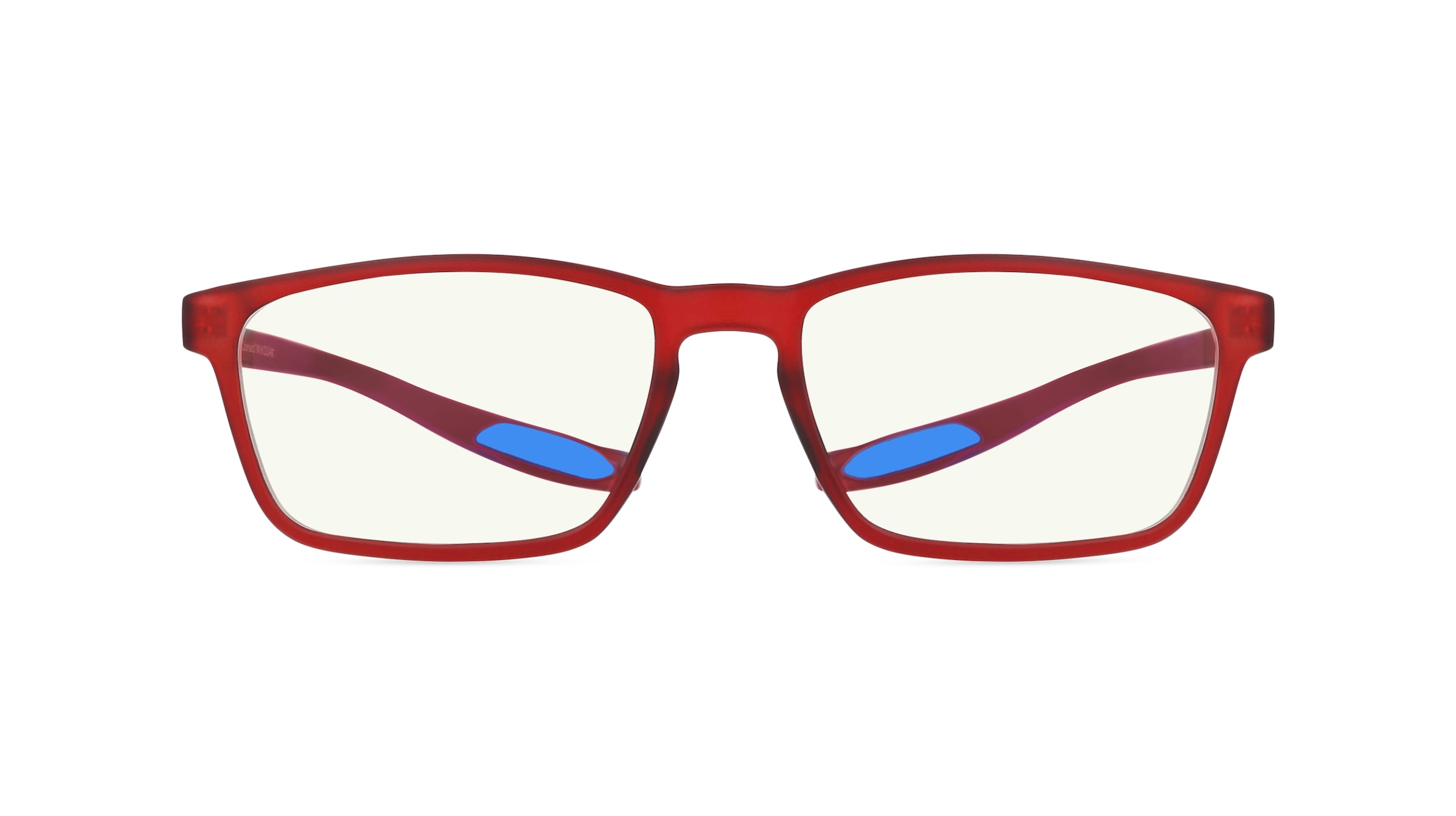 KODAK CF10001 Unisex-Brille Vollrand Eckig TR90-Gestell, rot
