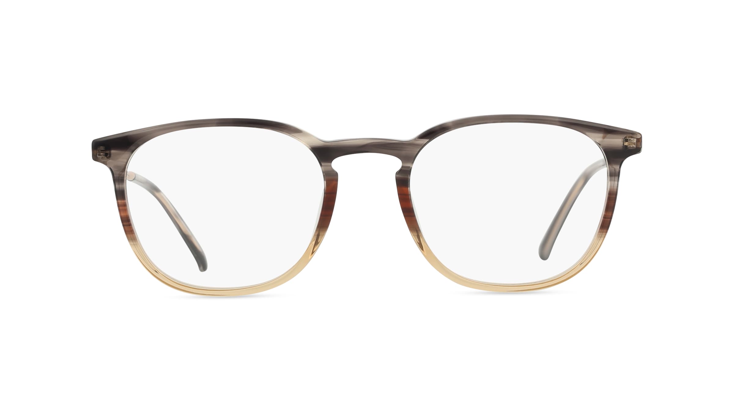 Fielmann BE 008 FA Herren-Brille inkl. Gläser Vollrand Panto Acetat-Gestell 49mm/20mm/140mm, grau