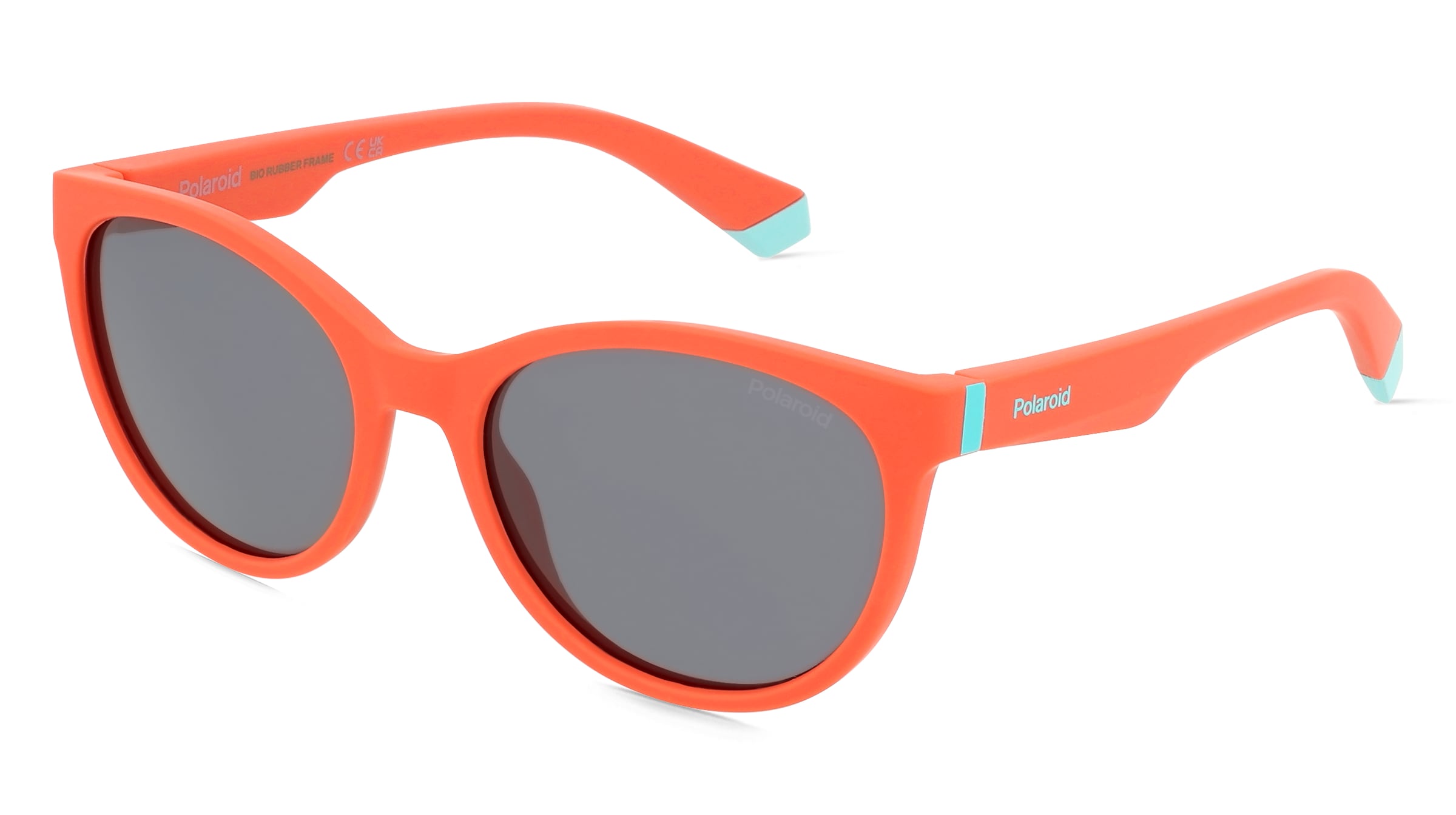 Polaroid PLD 8065/S Kinder-Sonnenbrille Vollrand Butterfly Kunststoff-Gestell, Rot