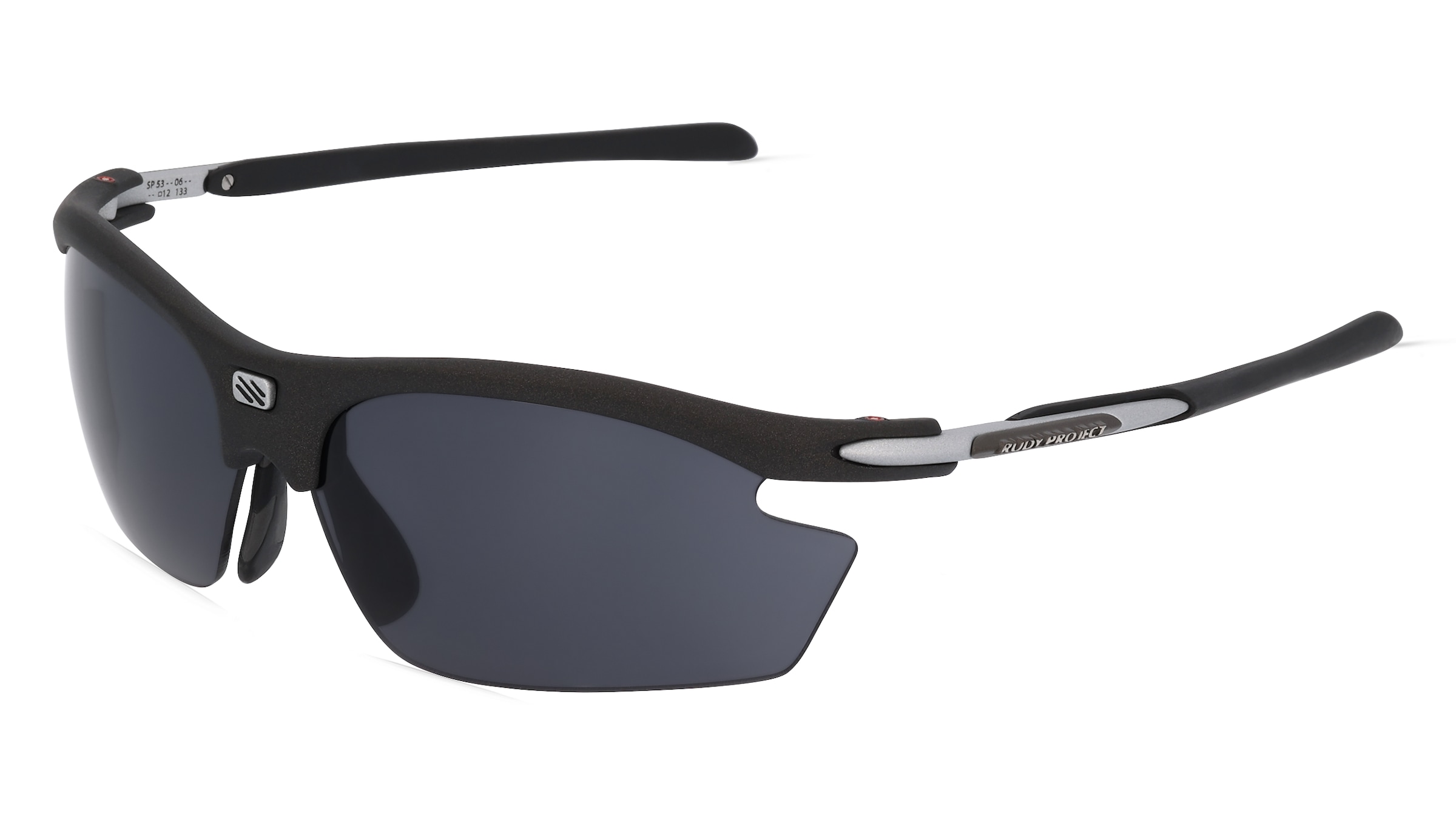 Rudy Project SP531006 RYDON Unisex-Sonnenbrille Vollrand Eckig Kunststoff-Gestell, schwarz