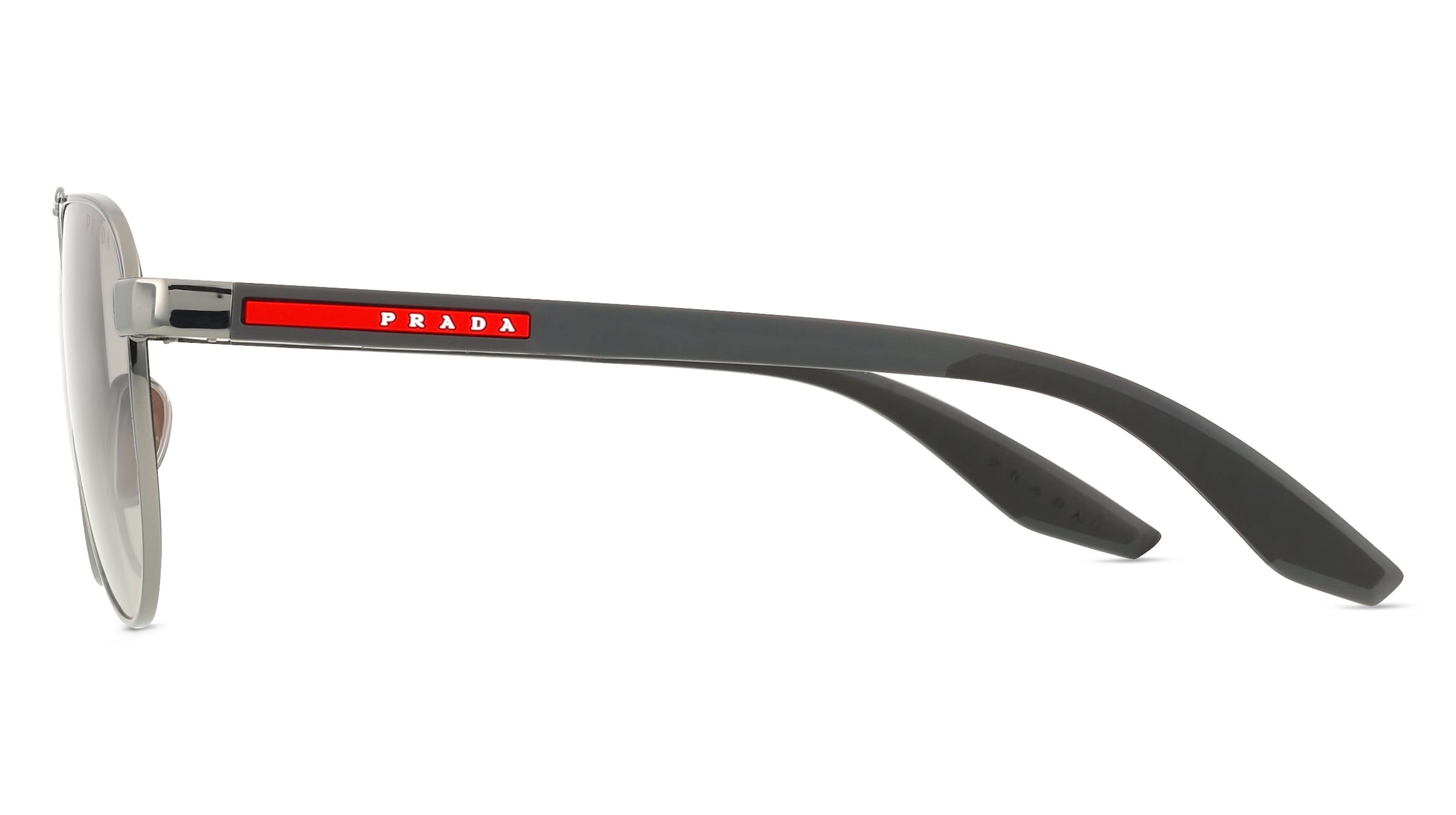 Thumbnail - Prada Linea Rossa PSA52S Herren-Sonnenbrille Vollrand Pilot Metall-Gestell, grau