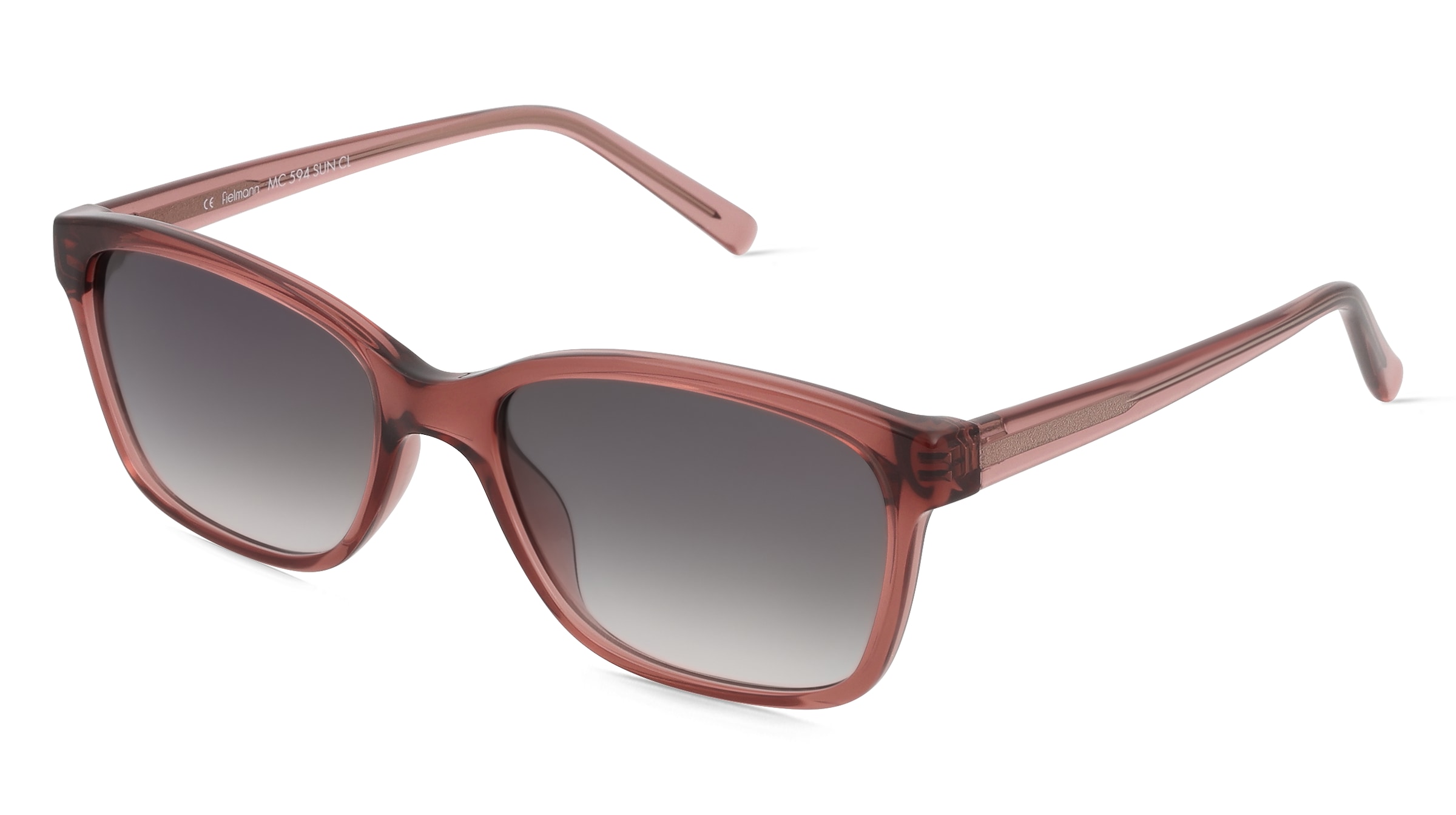 Fielmann MC 594 SUN CL HELENE Damen-Sonnenbrille Vollrand Butterfly Propionat-Gestell, Pink