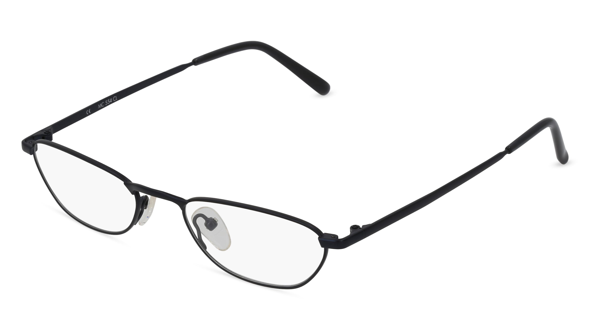 Fielmann MC 554 CL Damen-Brille inkl. Gläser Vollrand Halb Edelstahl-Gestell 49/19/135, Blau