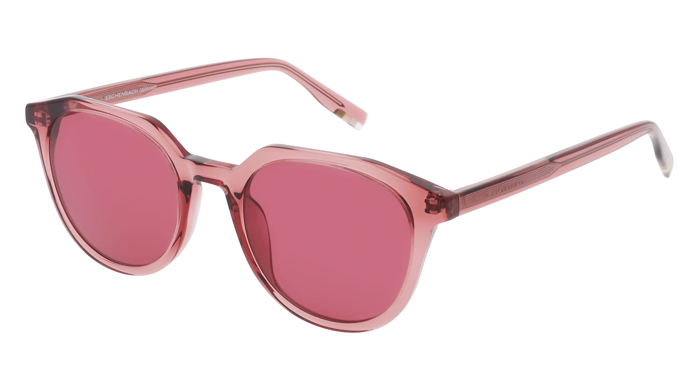 Tom Tailor 676006 Unisex-Sonnenbrille Vollrand Panto Kunststoff-Gestell, Pink