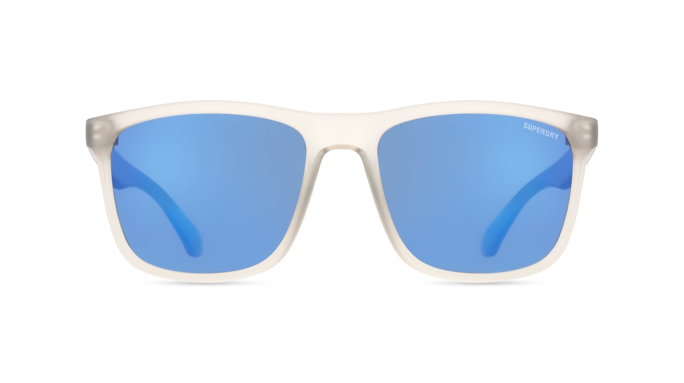 Superdry SDS 5015 Herren-Sonnenbrille Vollrand Eckig Kunststoff-Gestell, grau