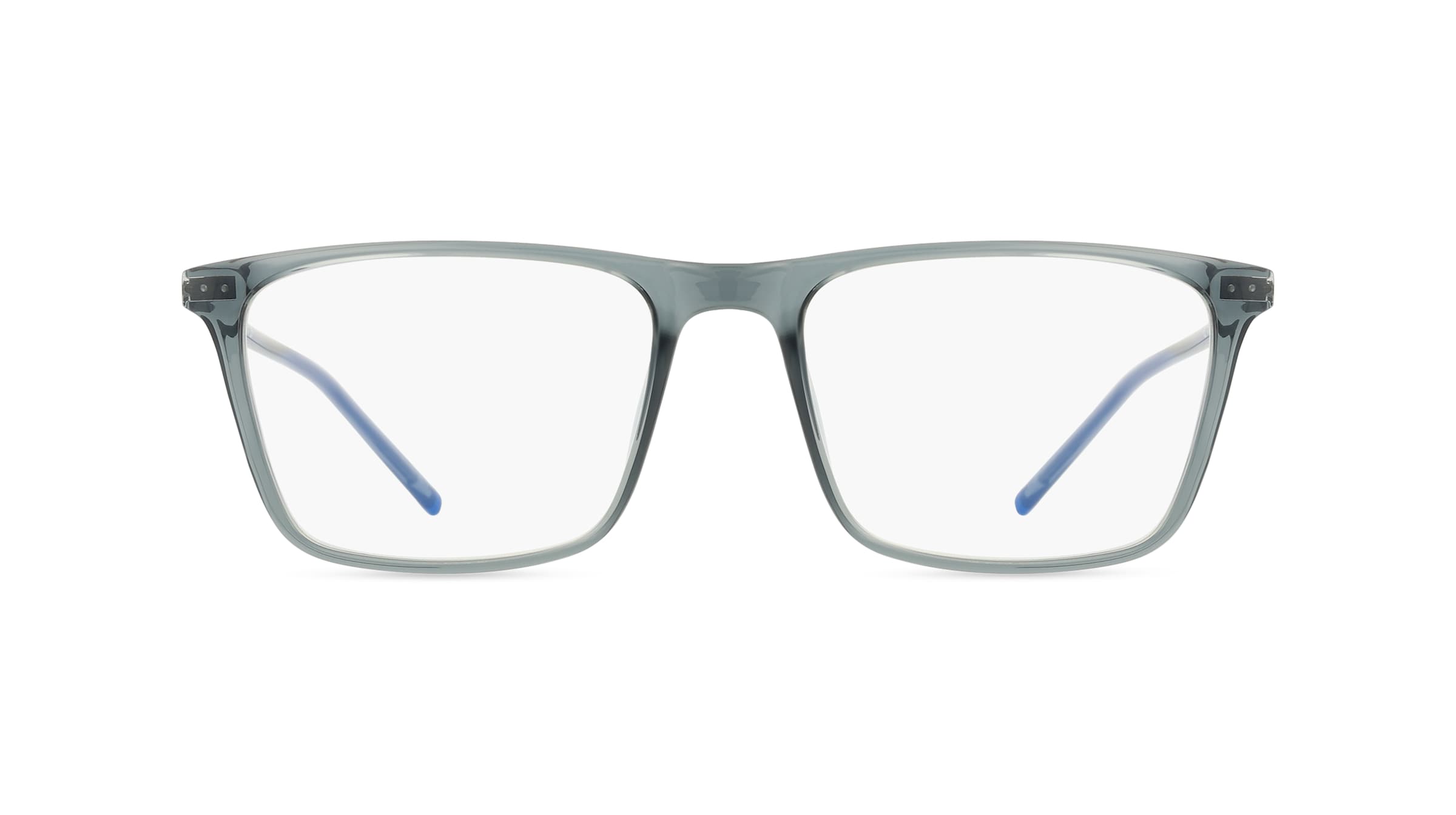 Zeiss ZS22504 Unisex-Brille inkl. Gläser Vollrand Eckig Kunststoff-Gestell 55mm/18mm/145mm, grau