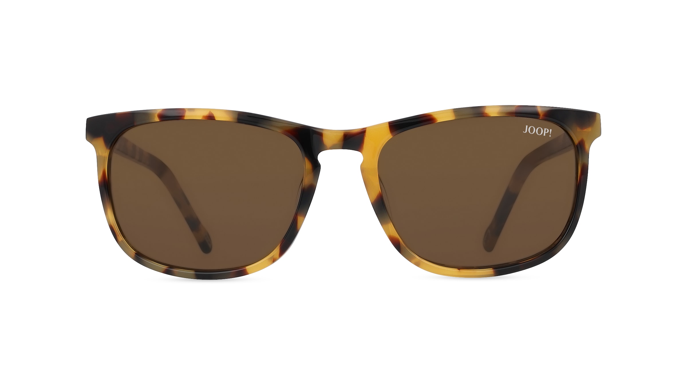 JOOP! JP 7105 Unisex-Sonnenbrille Vollrand Eckig Bio-Acetat-Gestell, braun