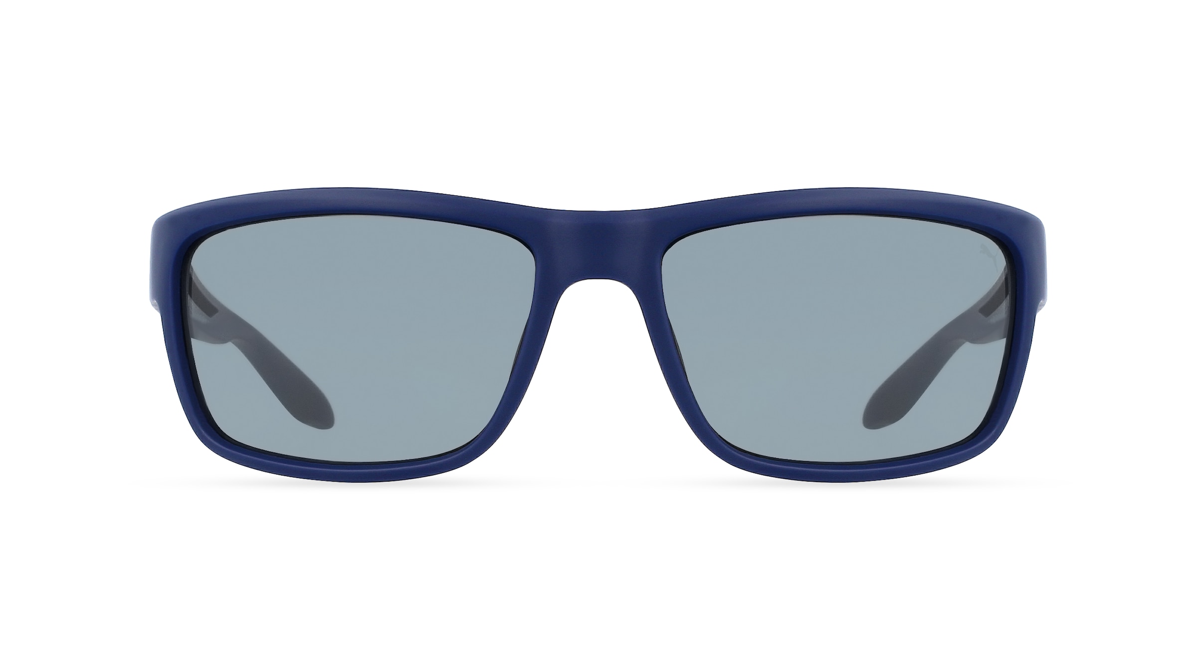 Puma PU0353S Herren-Sonnenbrille Vollrand Eckig Kunststoff-Gestell, blau