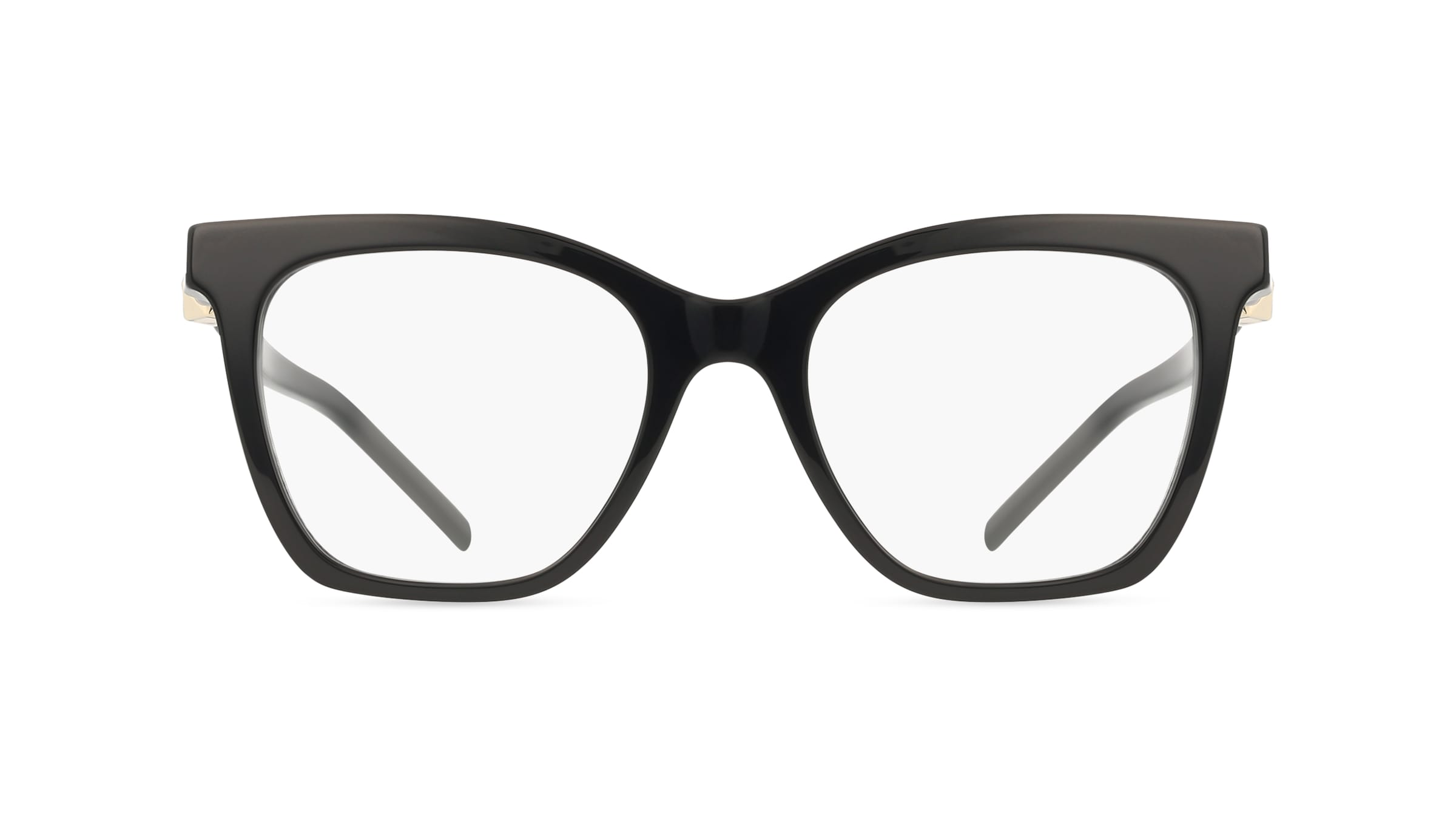 Giorgio Armani 0AR7238 Damen-Brille inkl. Gläser Vollrand Cat Eye Acetat-Gestell 52/19/140, schwarz
