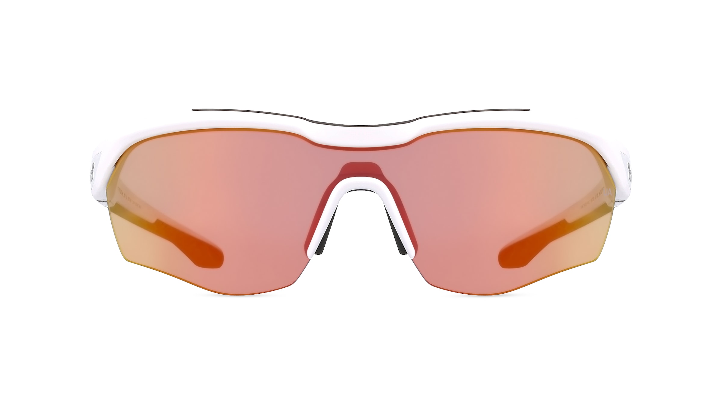 Under Armour UA YARD PRO Unisex-Sonnenbrille Vollrand Monoscheibe Kunststoff-Gestell, grau