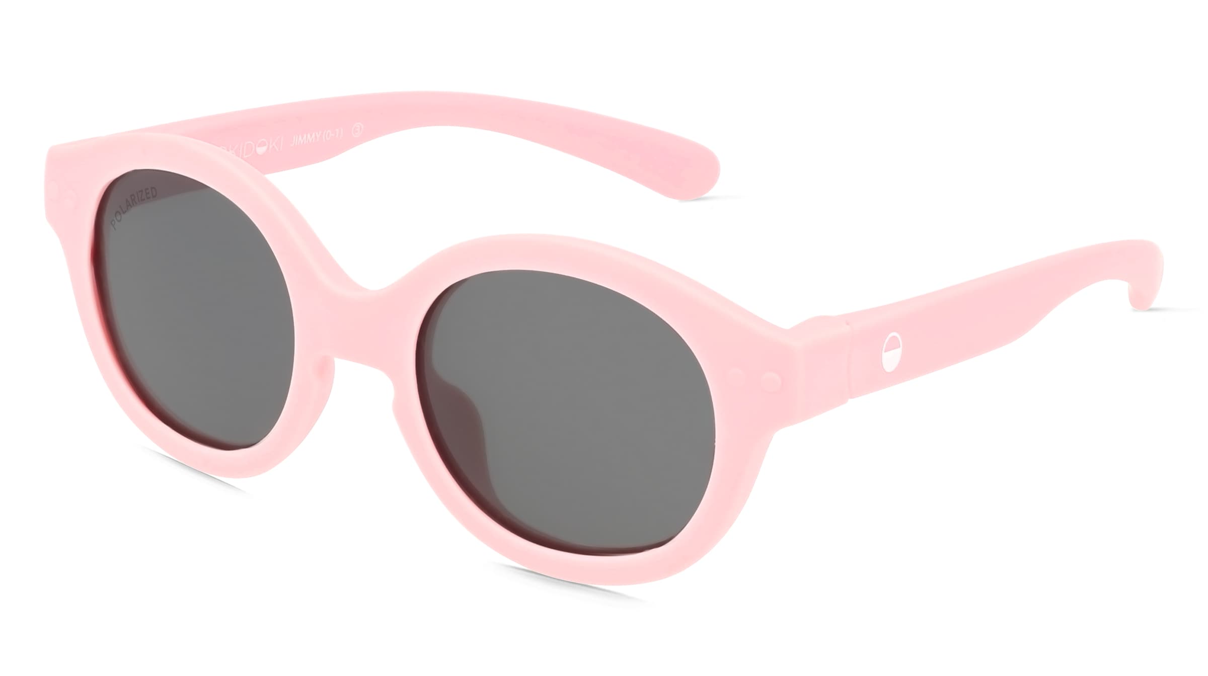 Occhiali Da Sole Polaroid PLD 8040/s Per Bambini - Montatura Rosa Con Protezione UV - Taglia 44 Unisex - Con Astuccio - Foto 6