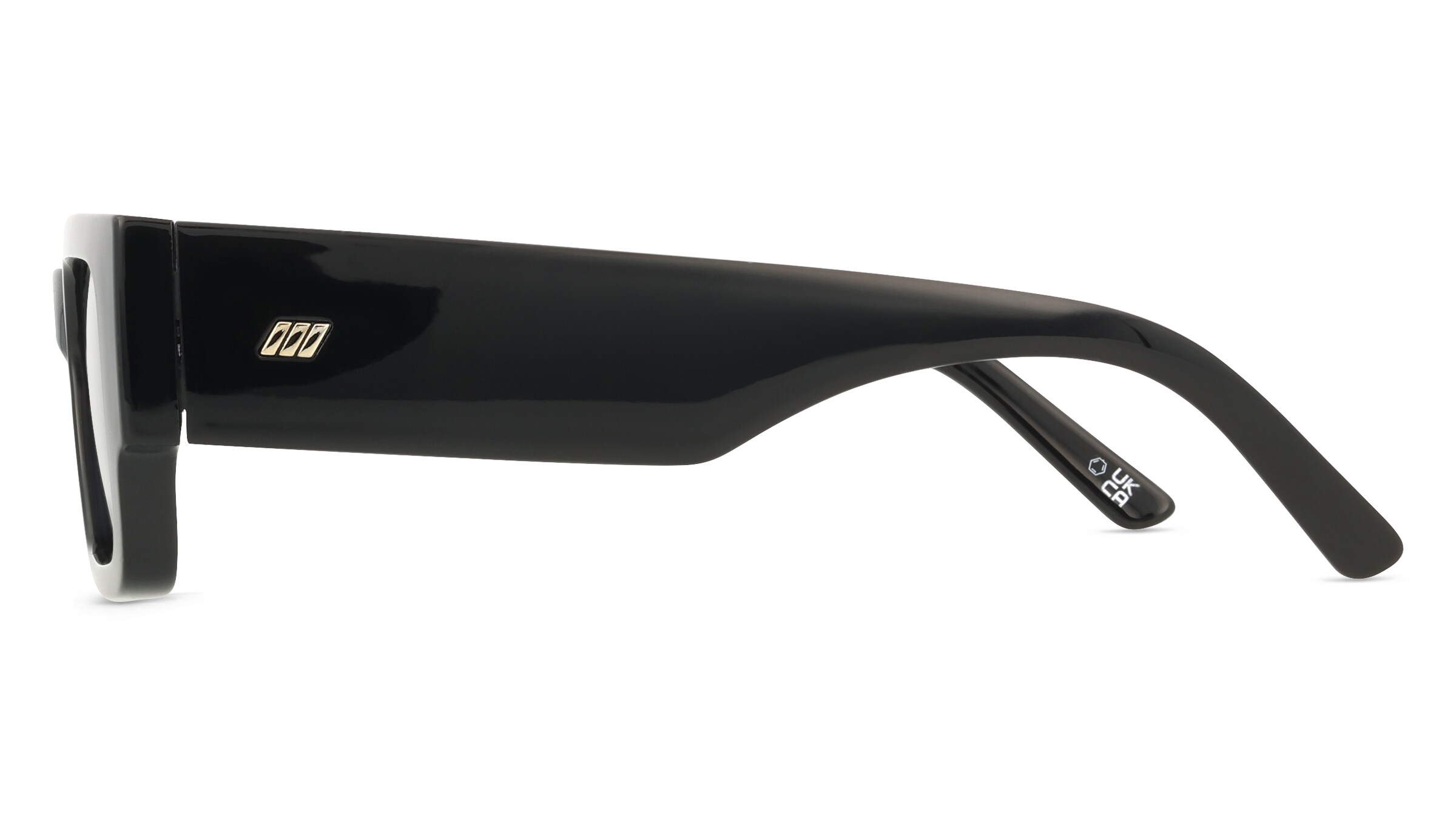 Thumbnail - Le Specs LSP2552138 CONTEMPLATION Unisex-Sonnenbrille Vollrand Rectangular Kunststoff-Gestell, schwarz