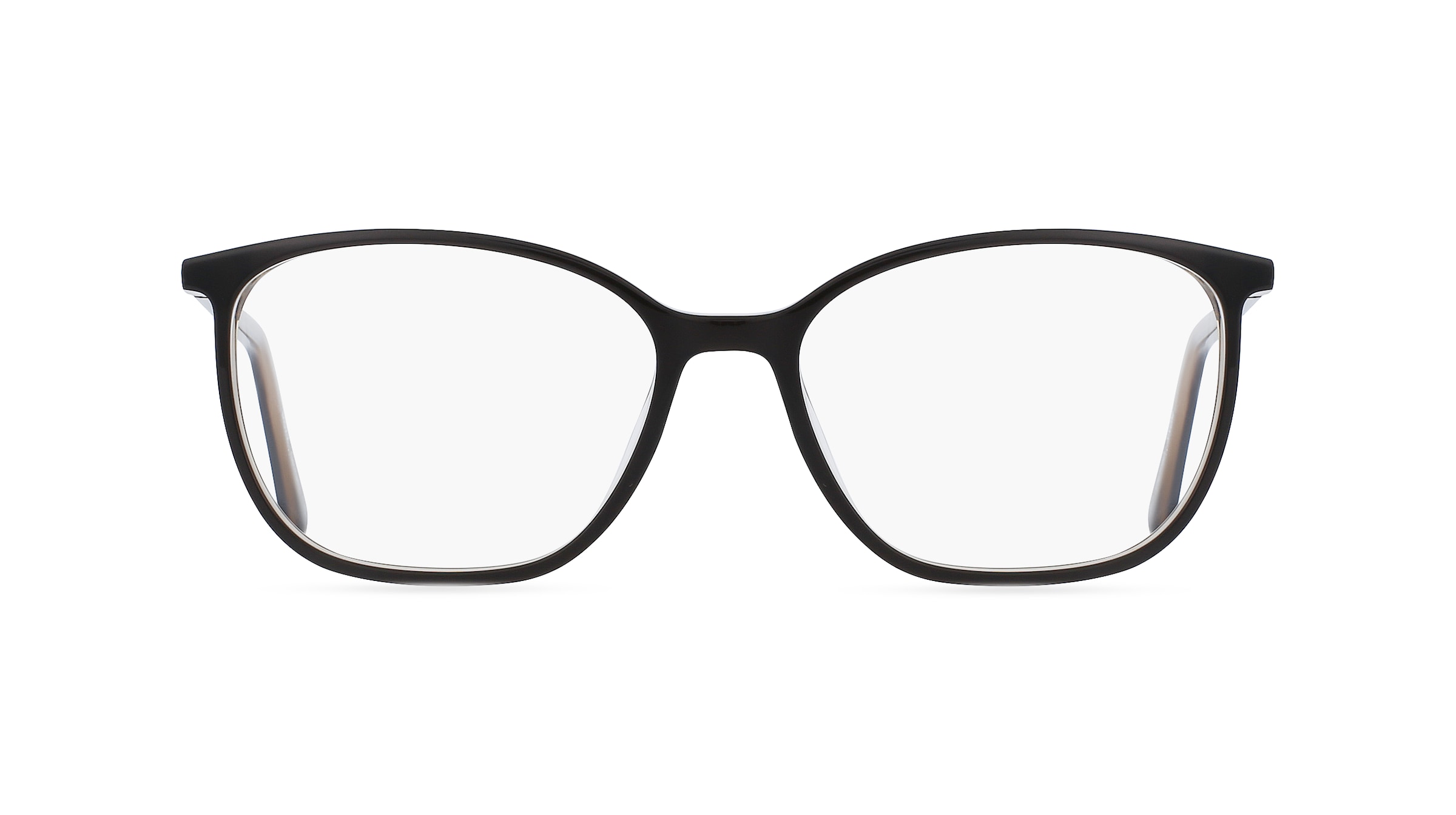 Mexx 2530 Herren-Brille inkl. Gläser Vollrand Eckig Kunststoff-Gestell 53/15/140, schwarz