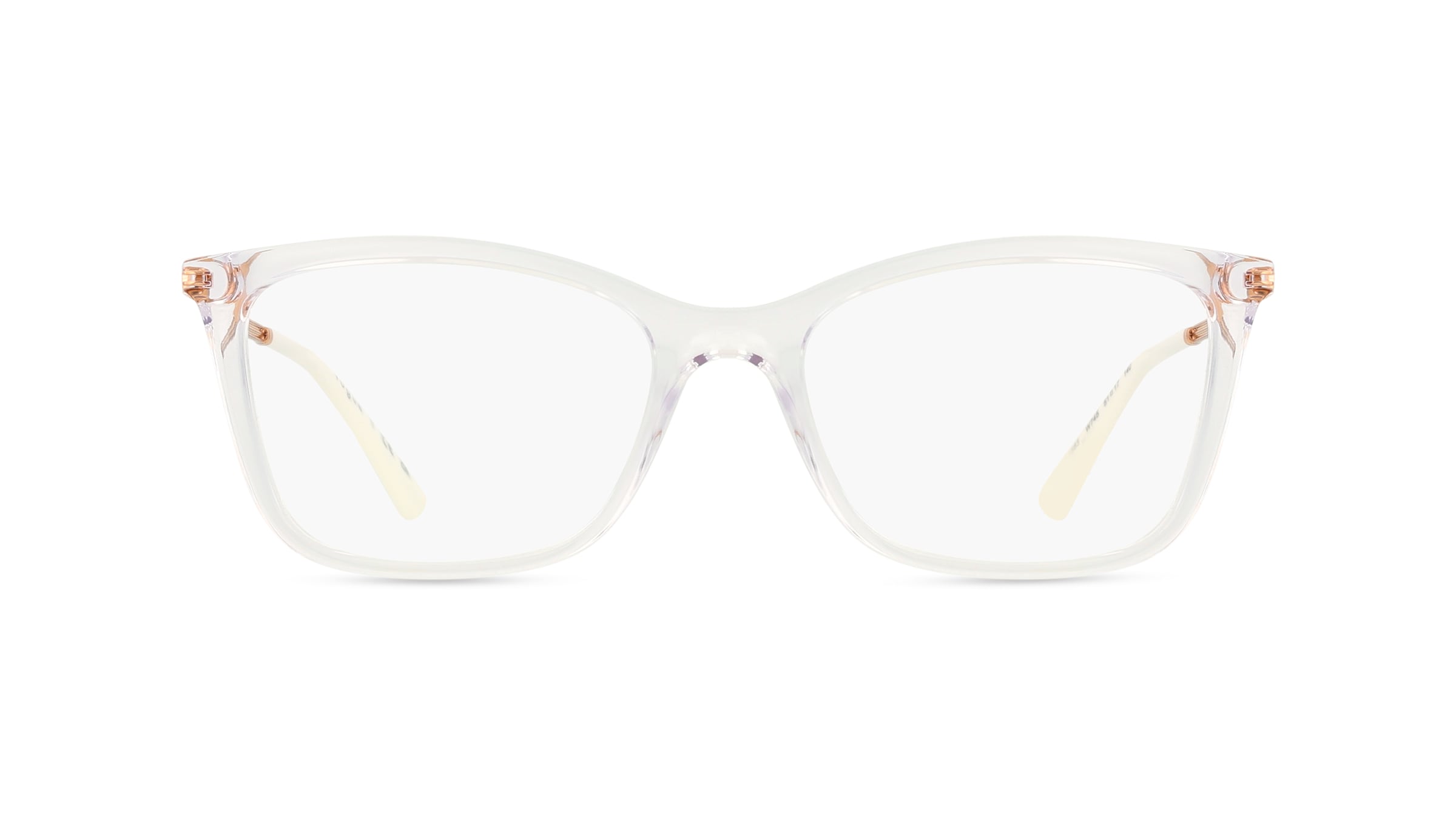 Vogue 0VO5563 Damen-Brille inkl. Gläser Vollrand Butterfly Kunststoff-Gestell 51mm/17mm/140mm, Weiss