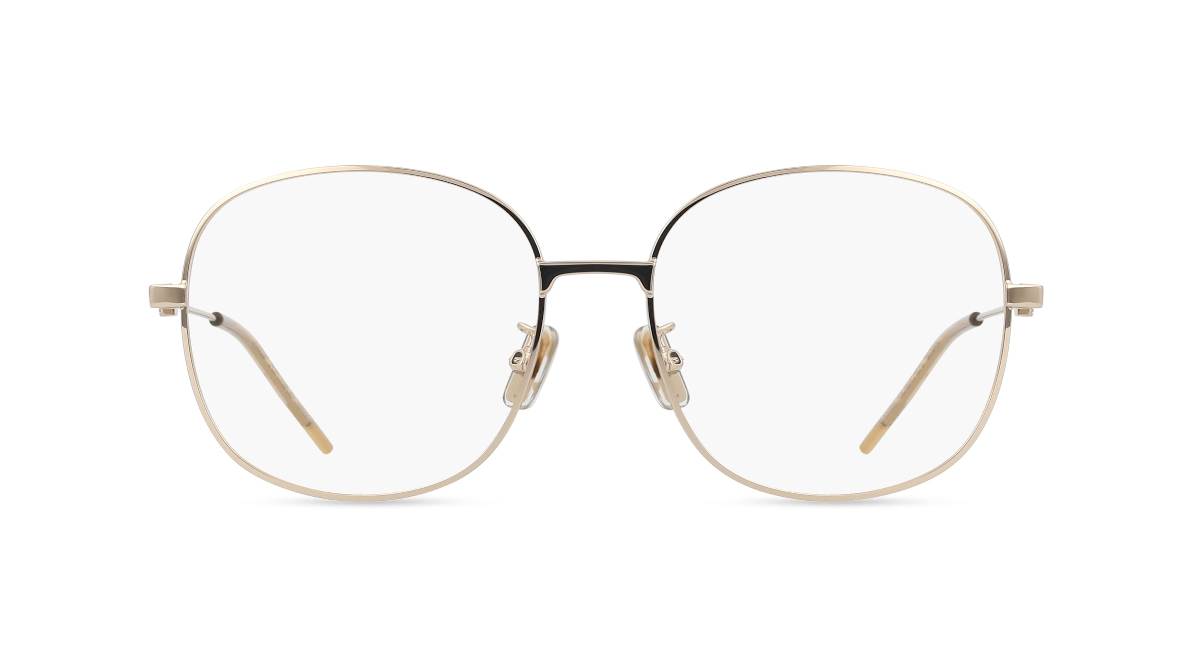 Givenchy GV50086U GV SPEED Damen-Brille inkl. Gläser Vollrand Rund Metall-Gestell 55/17/145, gold