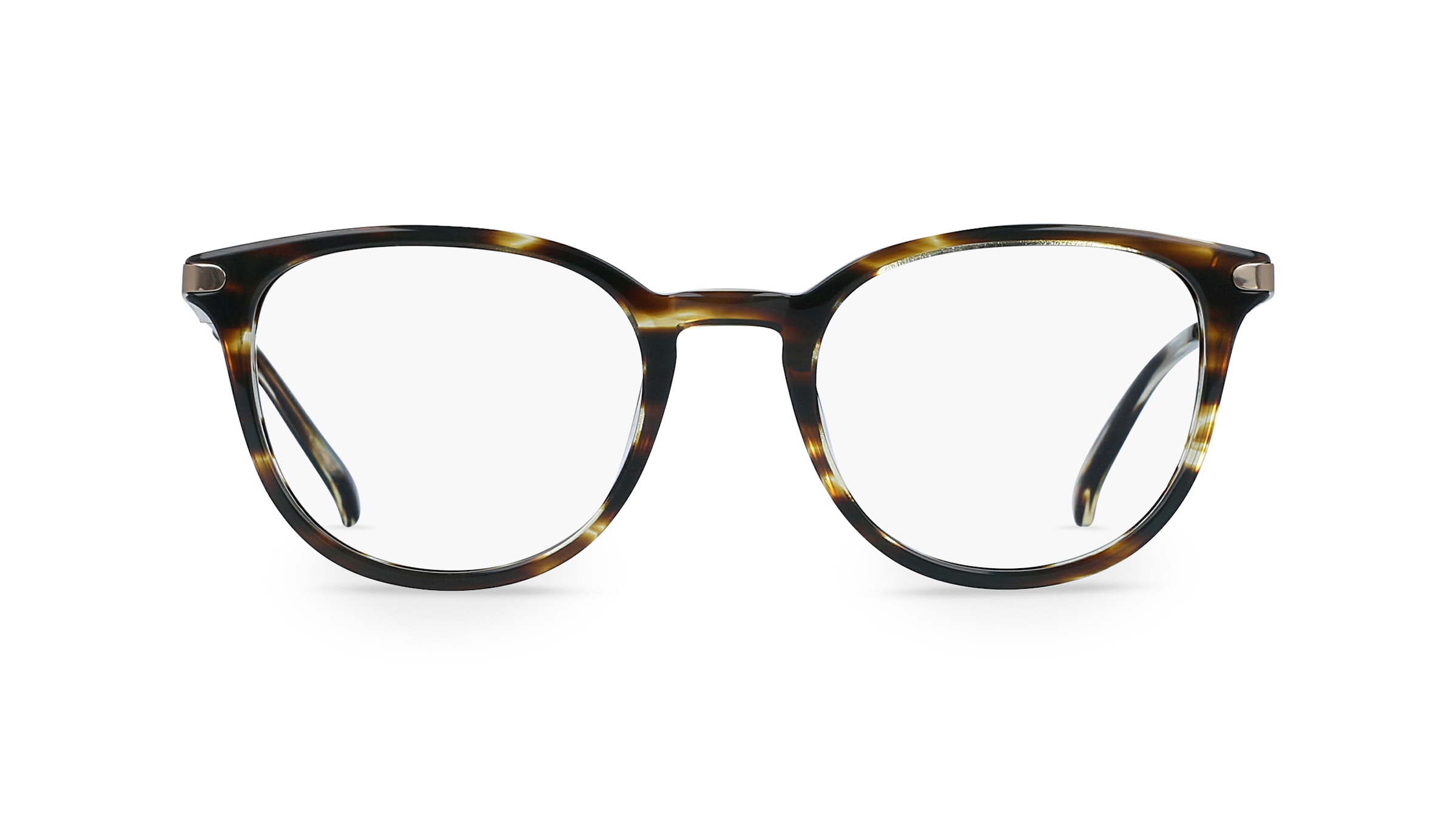 Fielmann BD 423 CL Damen-Brille inkl. Gläser Vollrand Panto Acetat-Gestell 49mm/19mm/140mm, braun