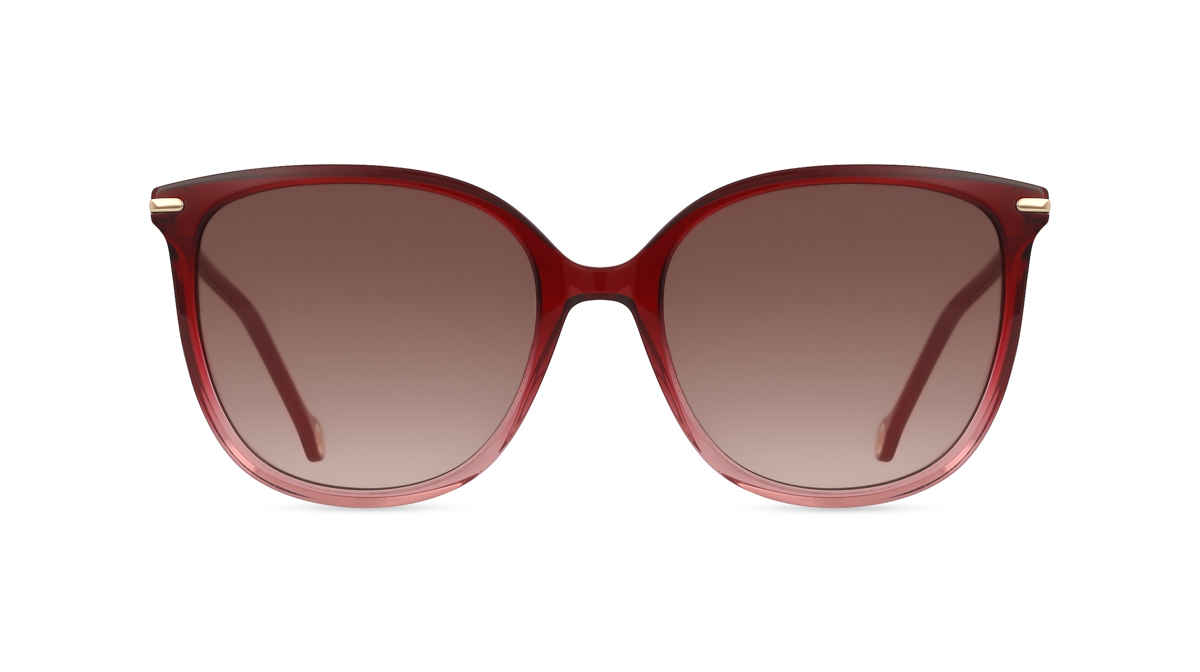 Carolina Herrera 0229/S Damen-Sonnenbrille Vollrand Eckig Acetat-Gestell, rot