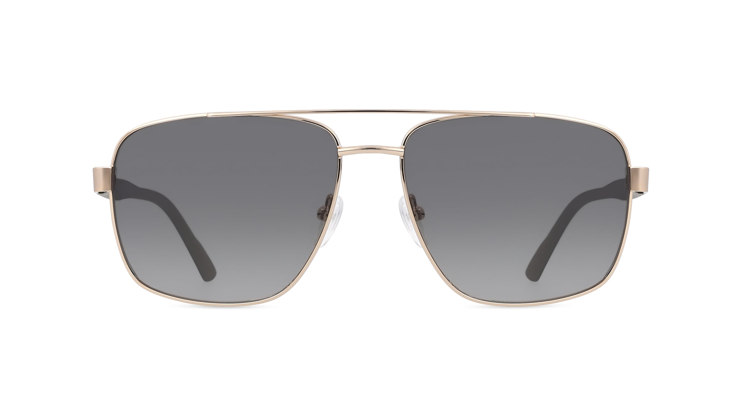 Calvin Klein CK22114S Herren-Sonnenbrille Vollrand Eckig Metall-Gestell, gold