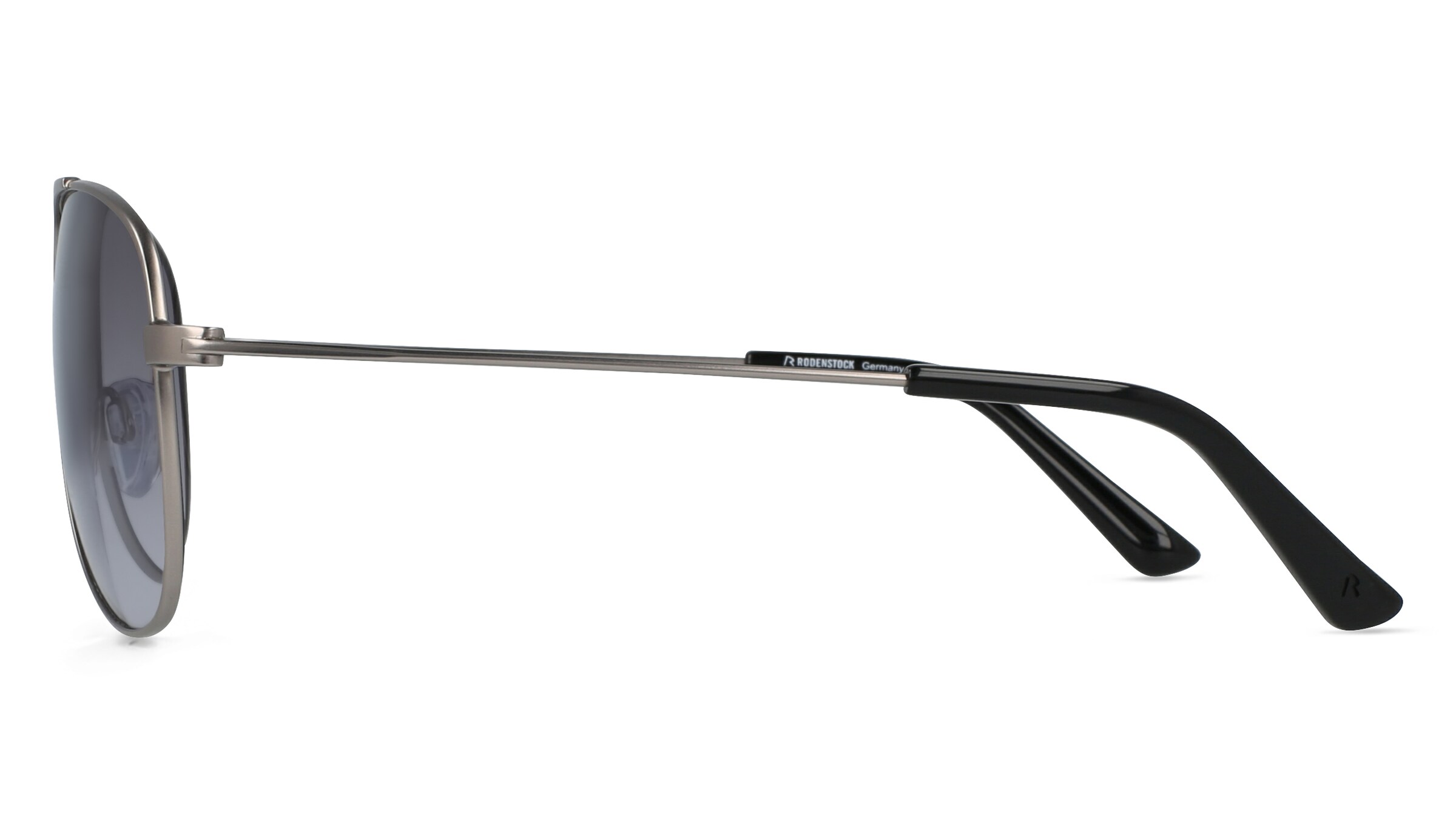 Thumbnail - Rodenstock R 1427 Herren-Sonnenbrille Vollrand Pilot Metall-Gestell, grau