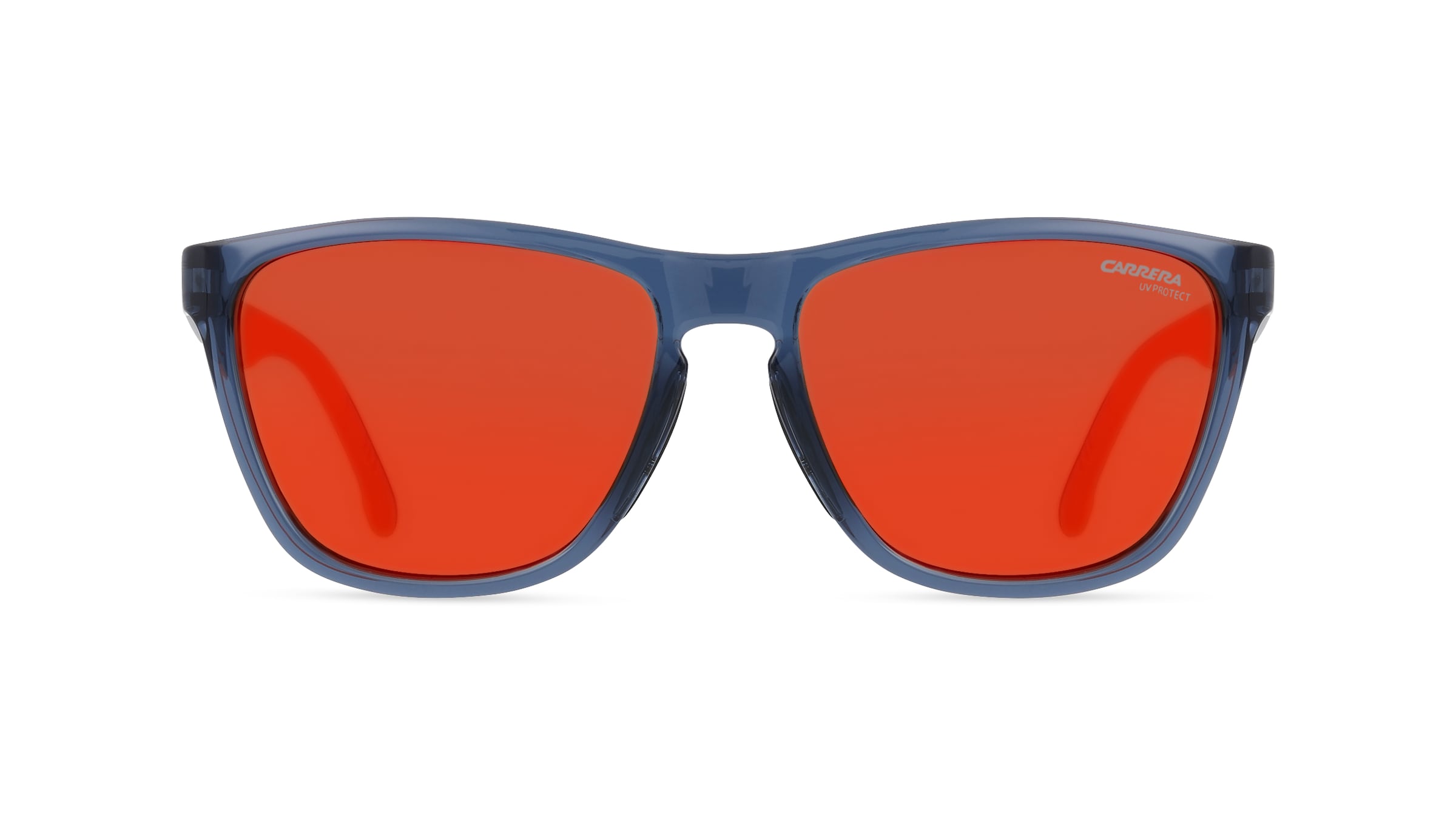 Carrera 8058/S Unisex-Sonnenbrille Vollrand Eckig Kunststoff-Gestell, blau