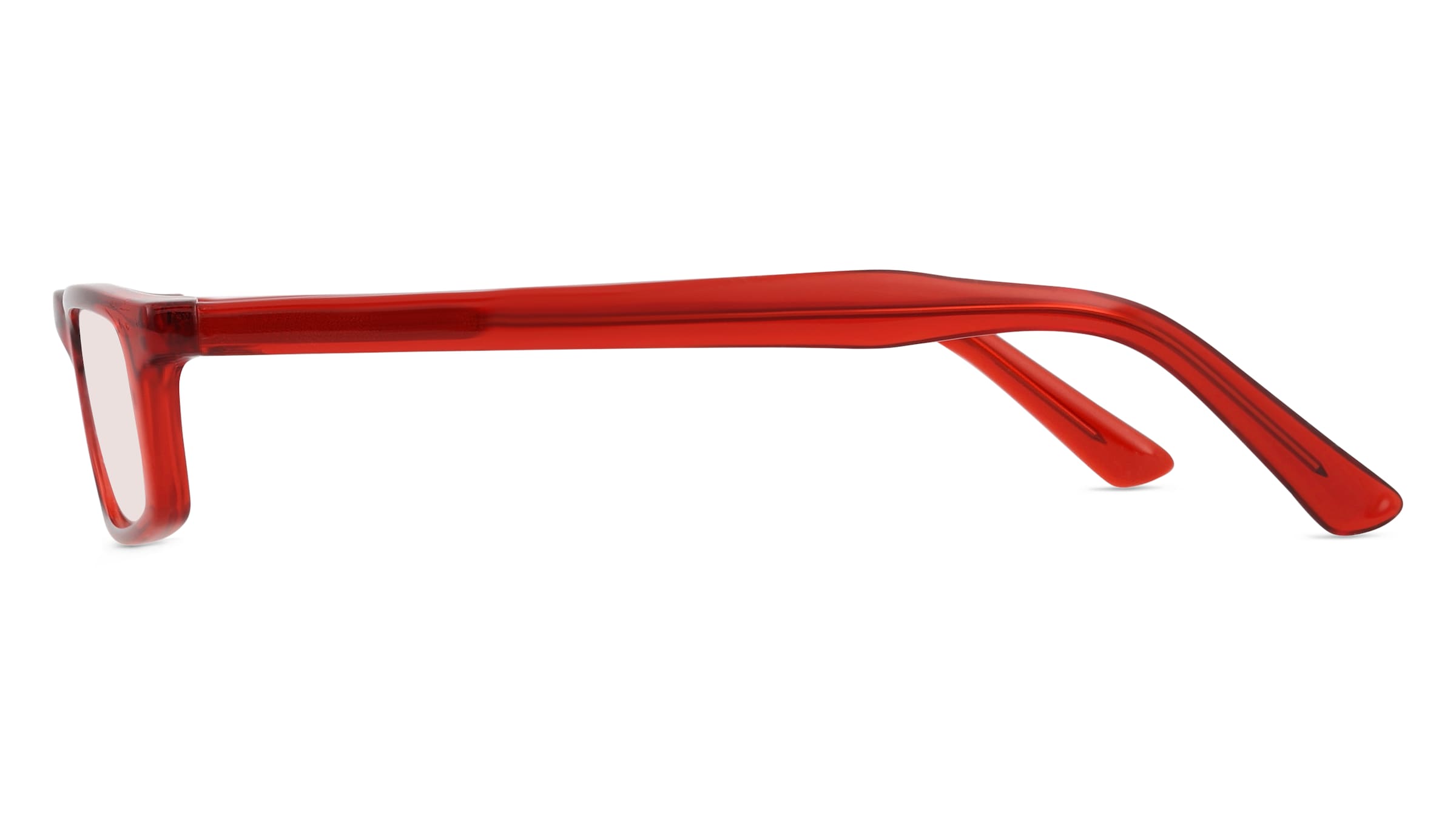 Thumbnail - Fielmann OU 035 CL Herren-Brille inkl. Gläser Vollrand Halb Acetat-Gestell 48/21/140, rot