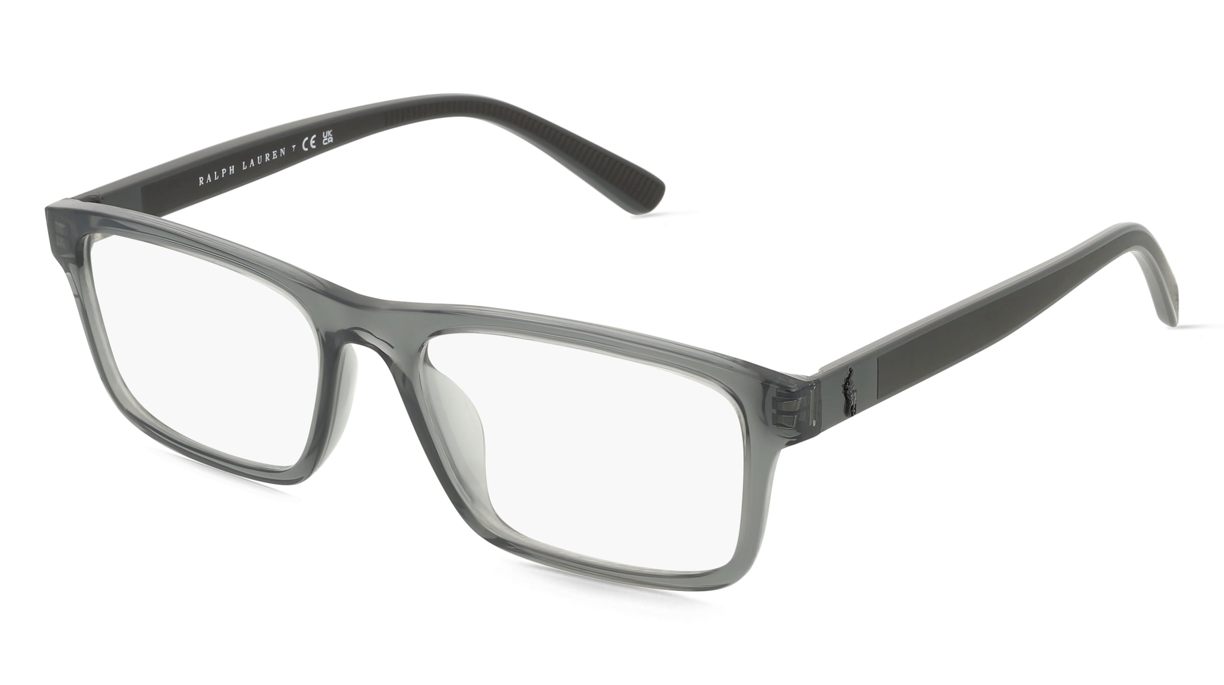 Polo Ralph Lauren 0PH2274U Herren-Brille inkl. Gläser Vollrand Quadratisch Kunststoff-Gestell 54/17/147, Grau