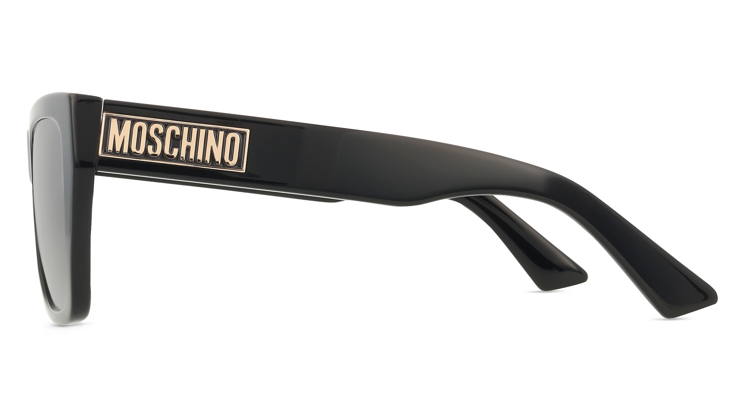 Thumbnail - Moschino MOS181/S Damen-Sonnenbrille Vollrand Eckig Acetat-Gestell, schwarz