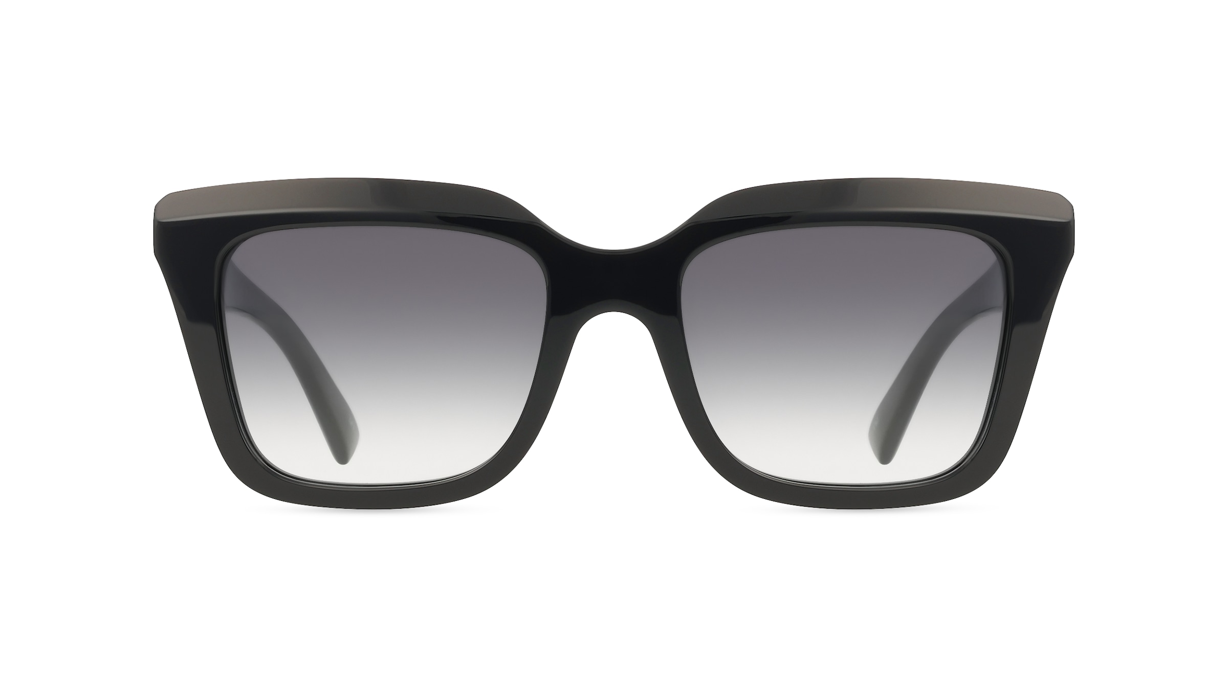 Alexander McQueen AM0473S Damen-Sonnenbrille Vollrand Eckig Acetat-Gestell, schwarz