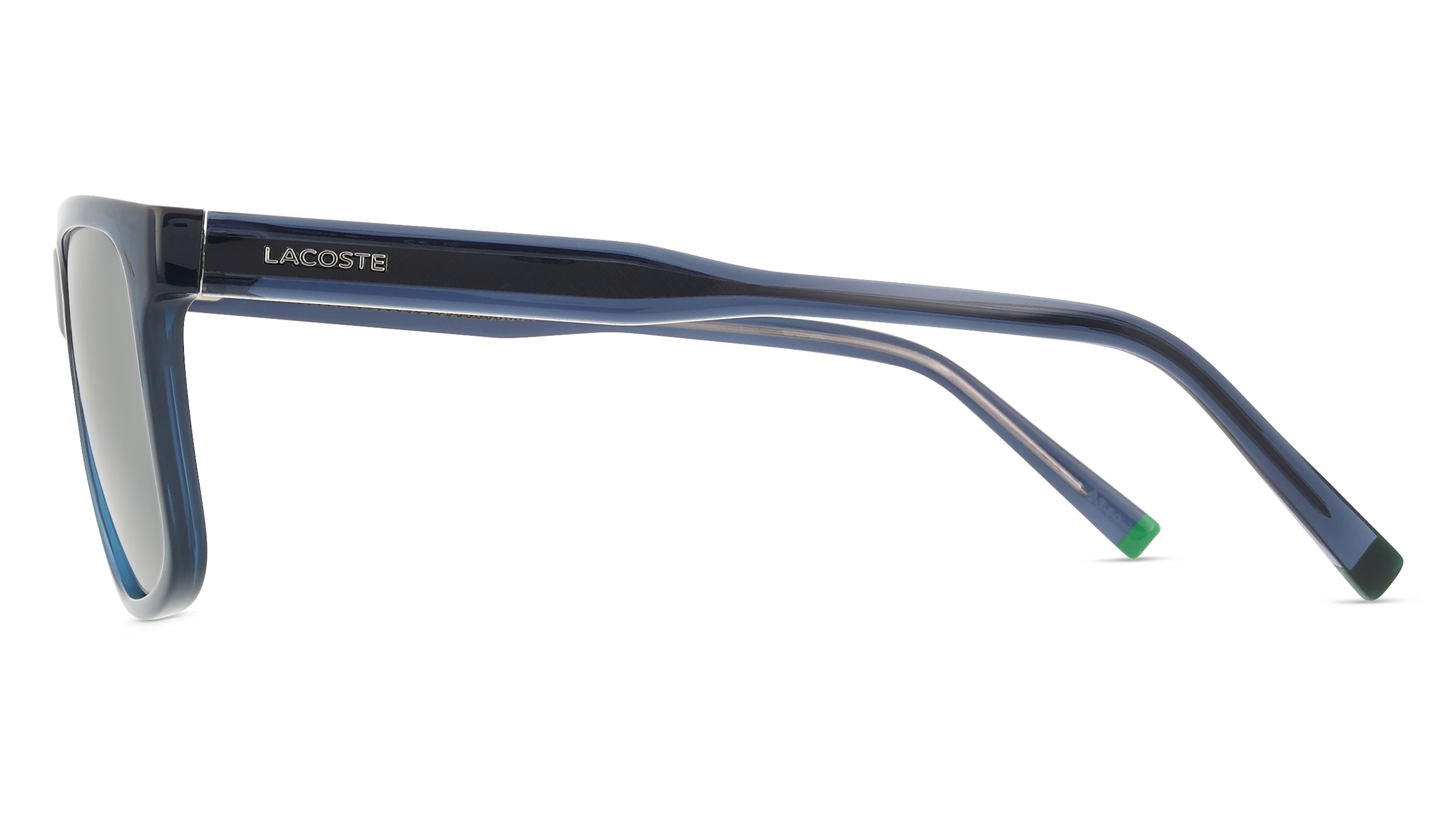 Thumbnail - Lacoste L6025S Unisex-Sonnenbrille Vollrand Quadratisch Acetat Spritzguss-Gestell, blau