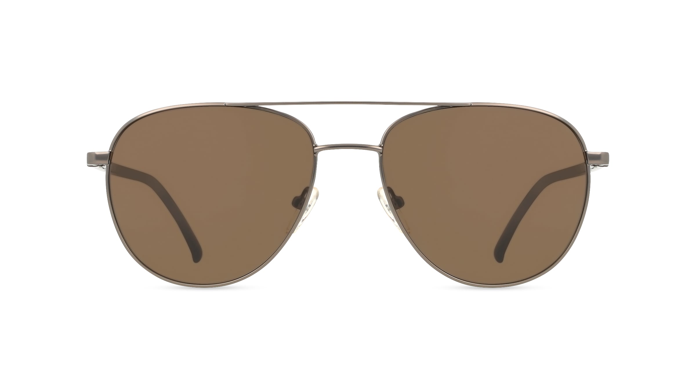 Fielmann MC 581 SUN CL DARCY Damen-Sonnenbrille Vollrand Pilot Edelstahl-Gestell, grau