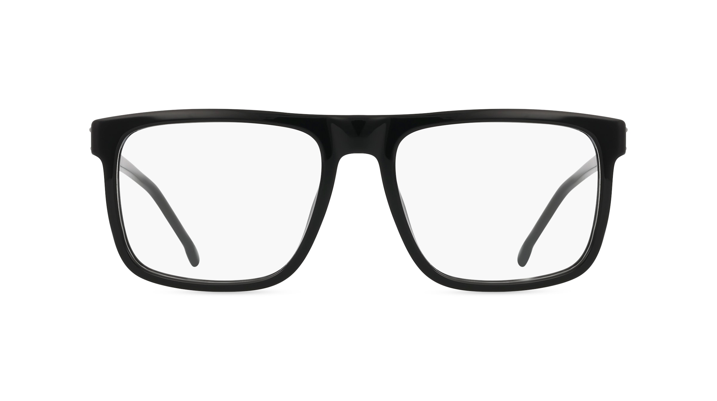 Carrera 1136 Herren-Brille inkl. Gläser Vollrand Eckig Acetat-Gestell 56mm/18mm/145mm, schwarz