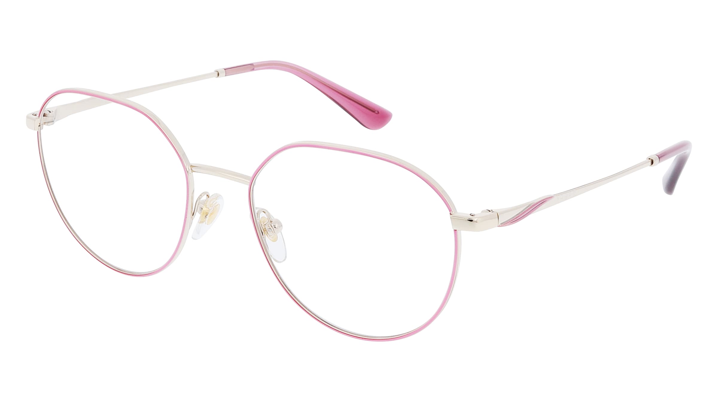 Vogue VO4209 Damen-Brille inkl. Gläser Vollrand Geometrisch Metall-Gestell 52/18/140, Lila