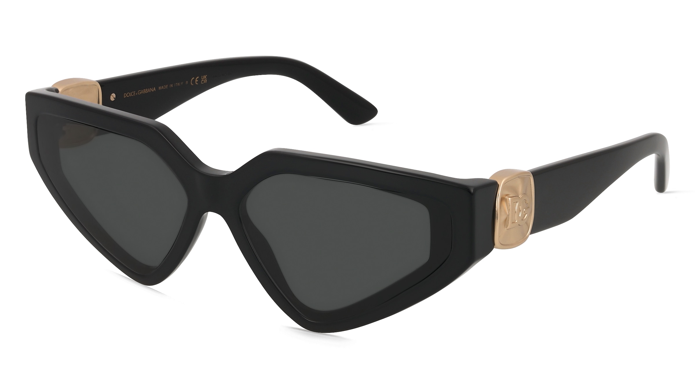 Dolce&amp;Gabbana 0DG4469 Damen-Sonnenbrille Vollrand Butterfly Acetat-Gestell, Schwarz