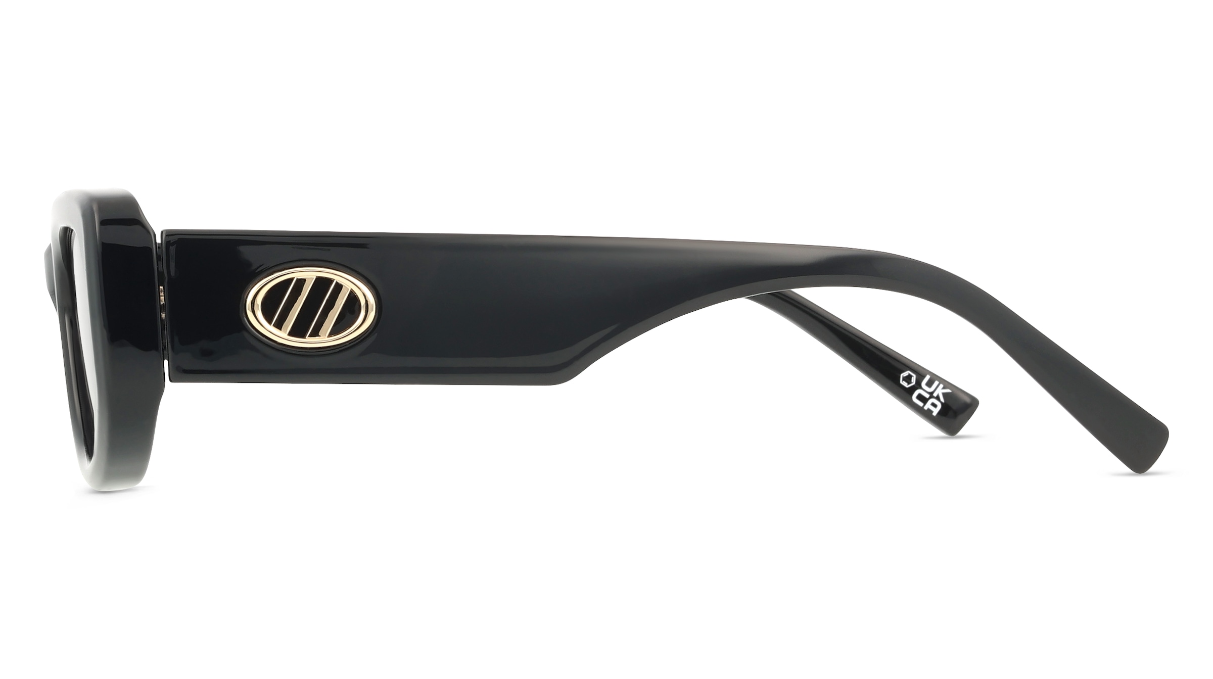 Thumbnail - Le Specs MONOPOLY Unisex-Sonnenbrille Vollrand Quadratisch Acryl-Gestell, schwarz